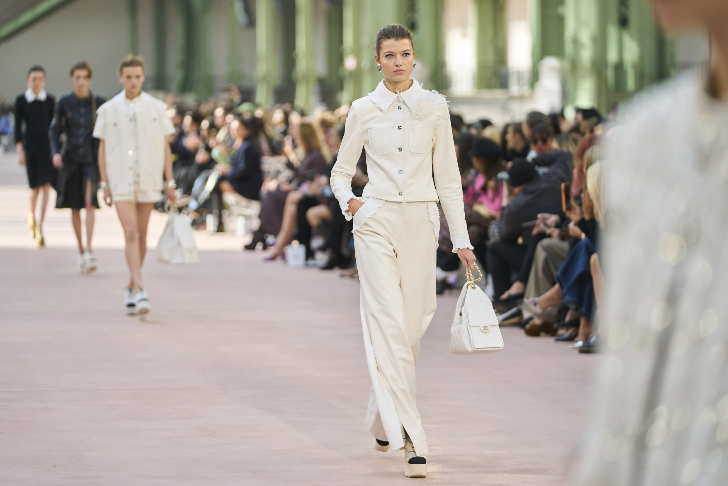 Chanel Spring 2025 Fashion Show Atmosphere