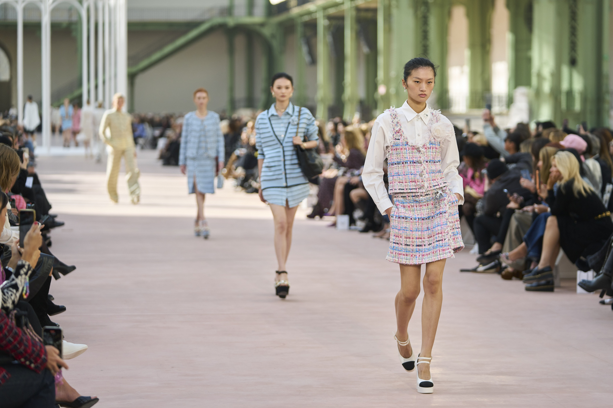 Chanel Spring 2025 Fashion Show Atmosphere