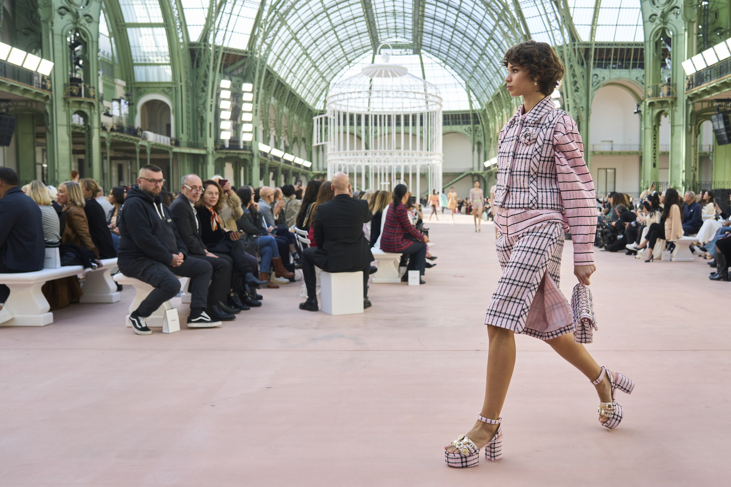 Chanel Spring 2025 Fashion Show Atmosphere