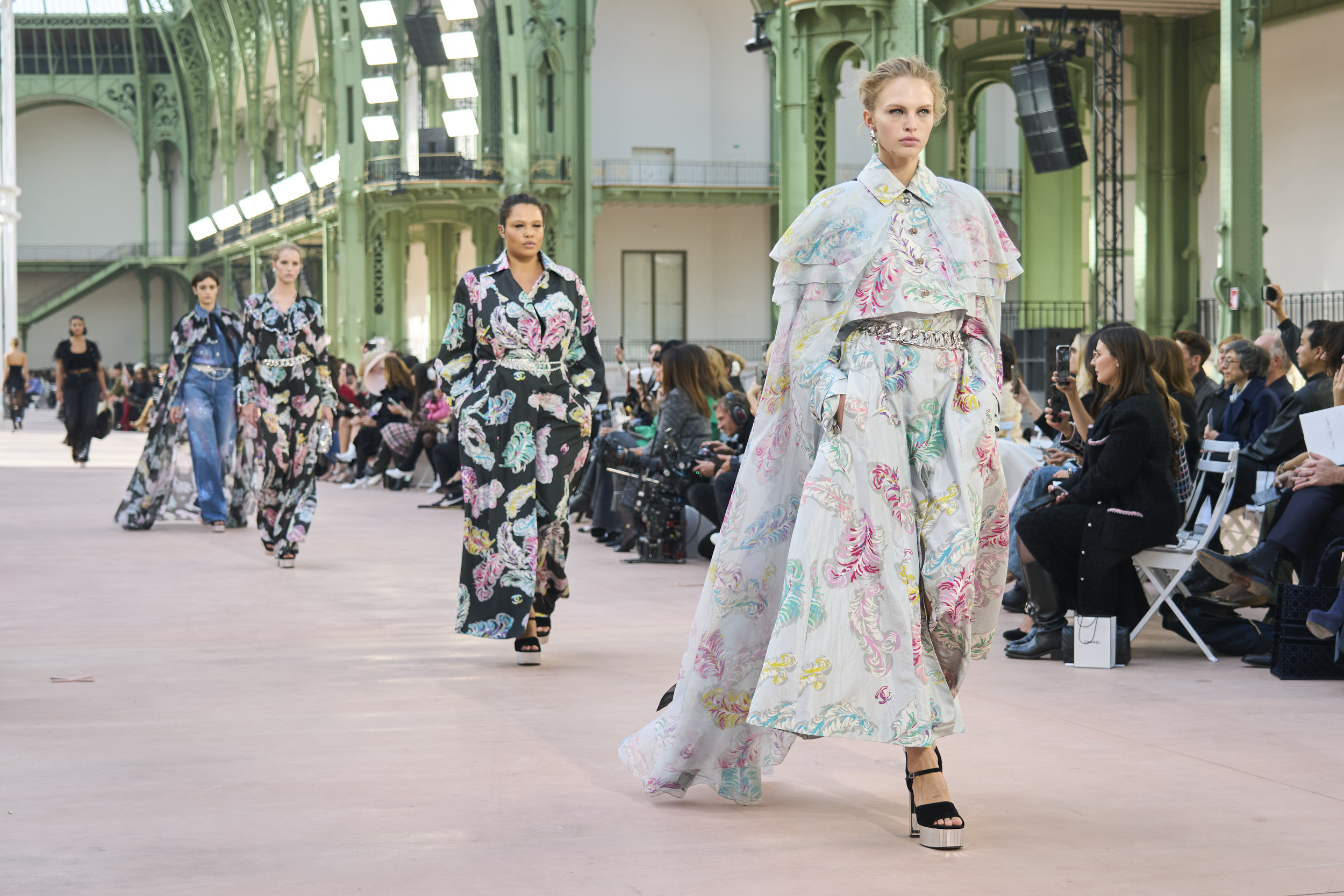 Chanel Spring 2025 Fashion Show Atmosphere