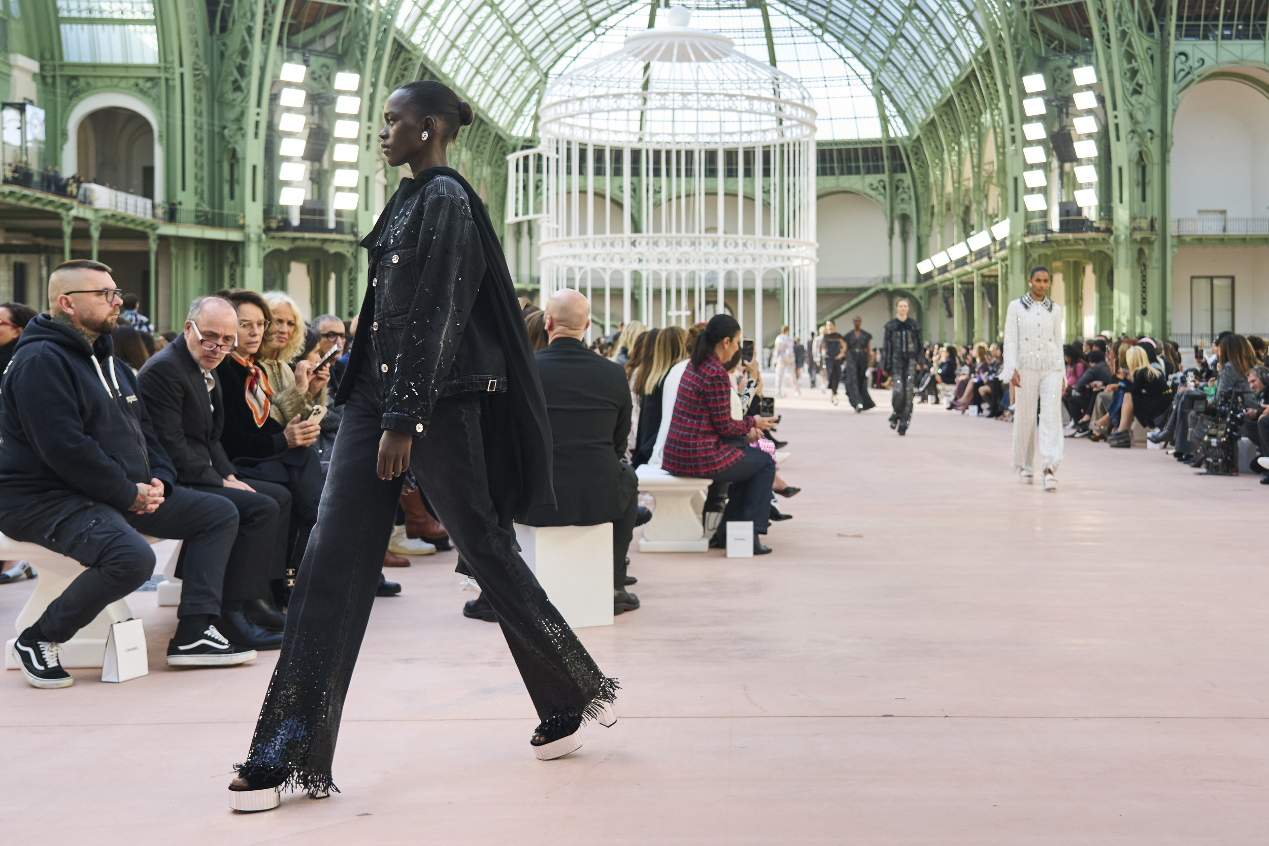 Chanel Spring 2025 Fashion Show Atmosphere