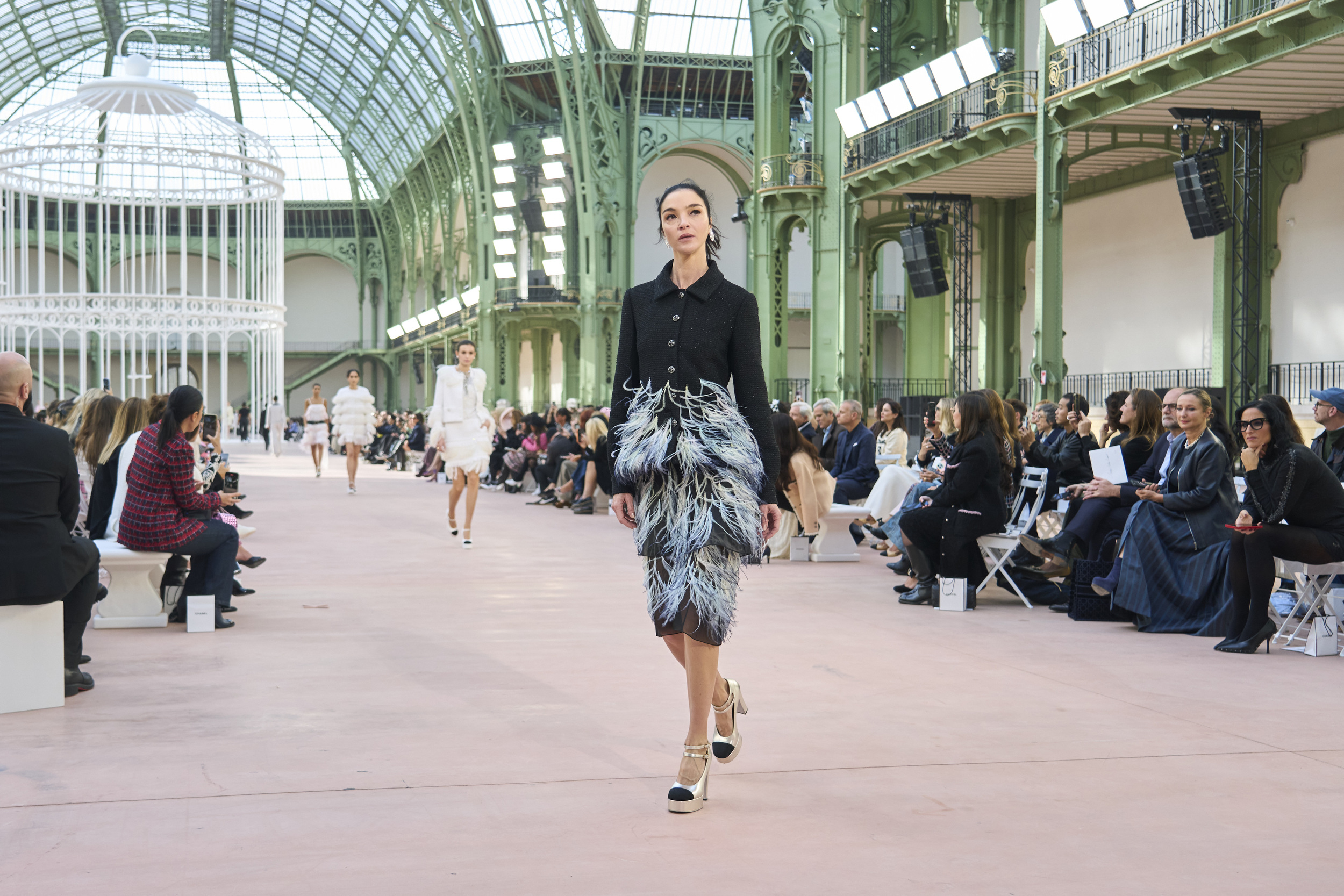 Chanel Spring 2025 Fashion Show Atmosphere