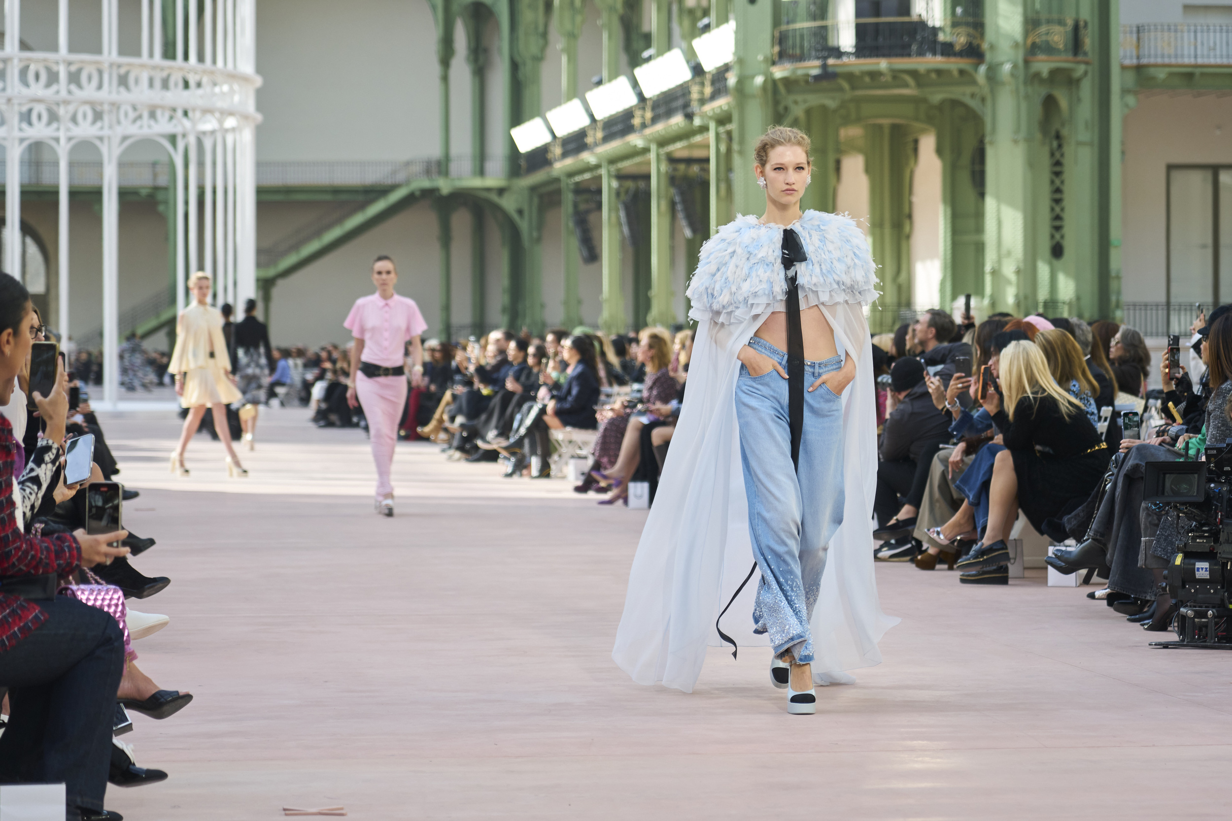 Chanel Spring 2025 Fashion Show Atmosphere