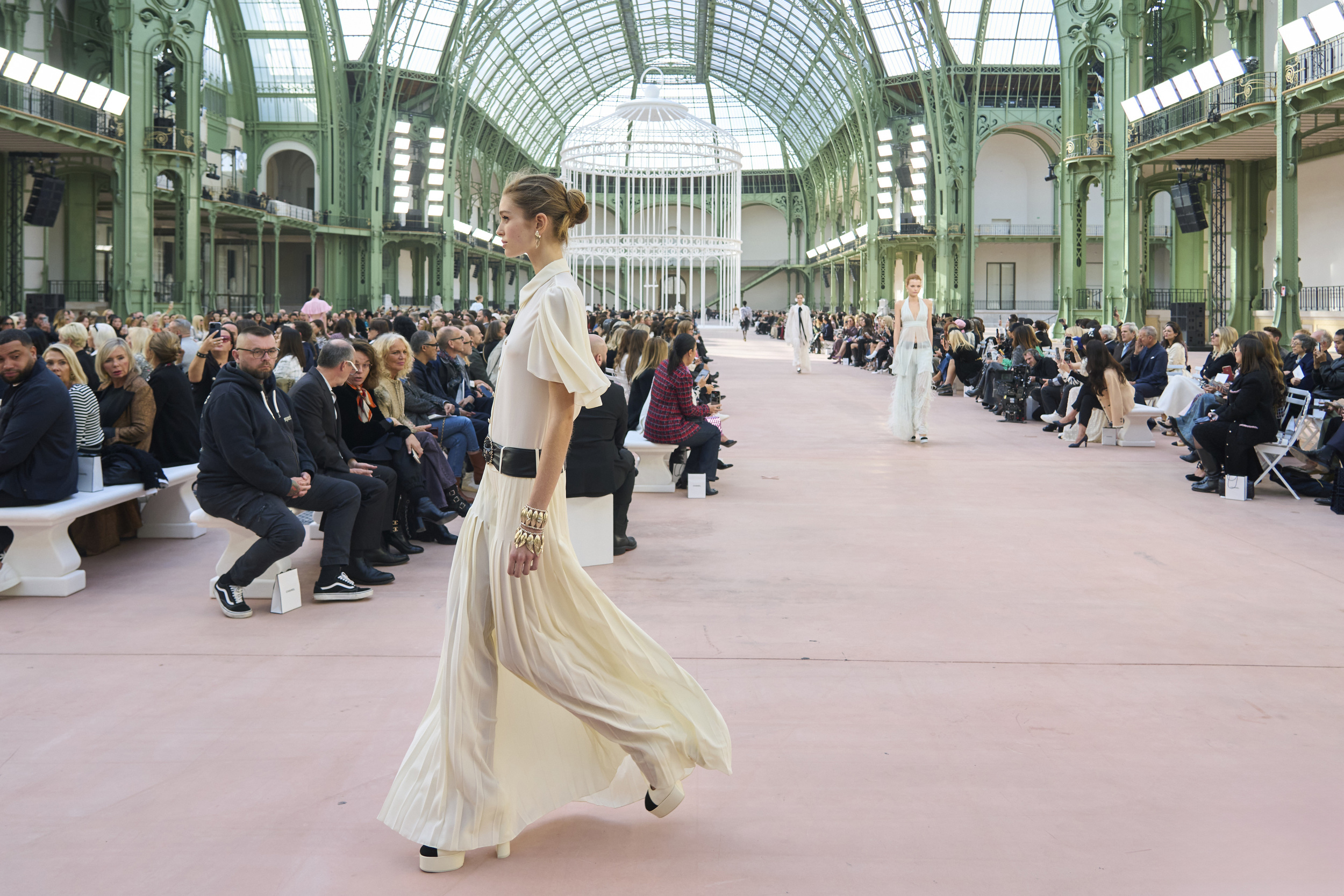 Chanel Spring 2025 Fashion Show Atmosphere