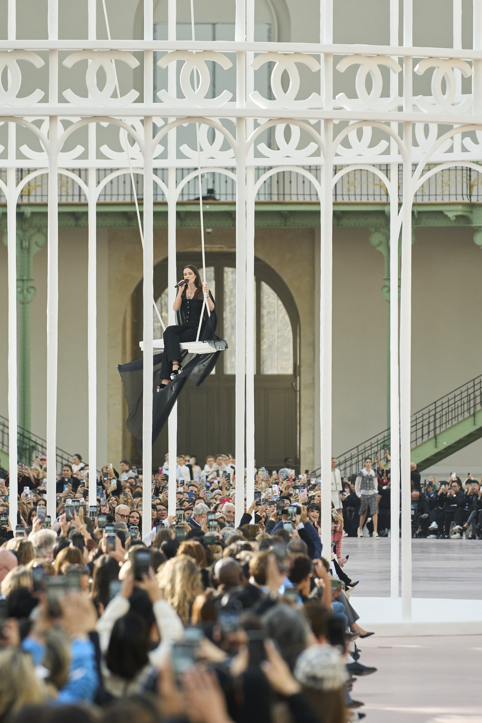 Chanel Spring 2025 Fashion Show Atmosphere