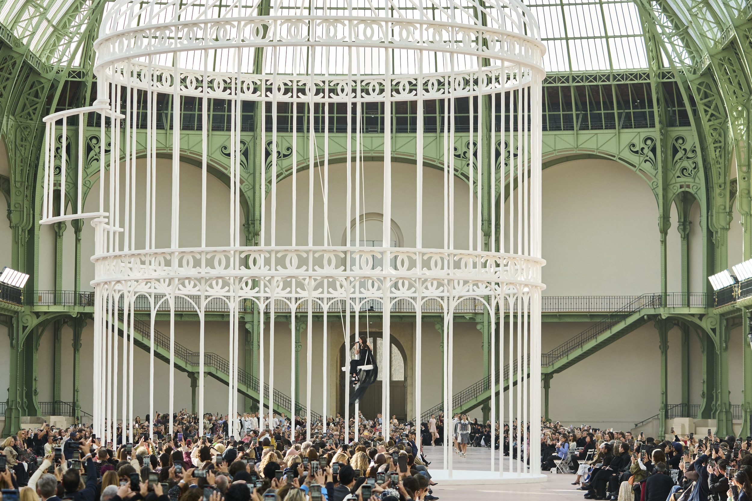 Chanel Spring 2025 Fashion Show Atmosphere