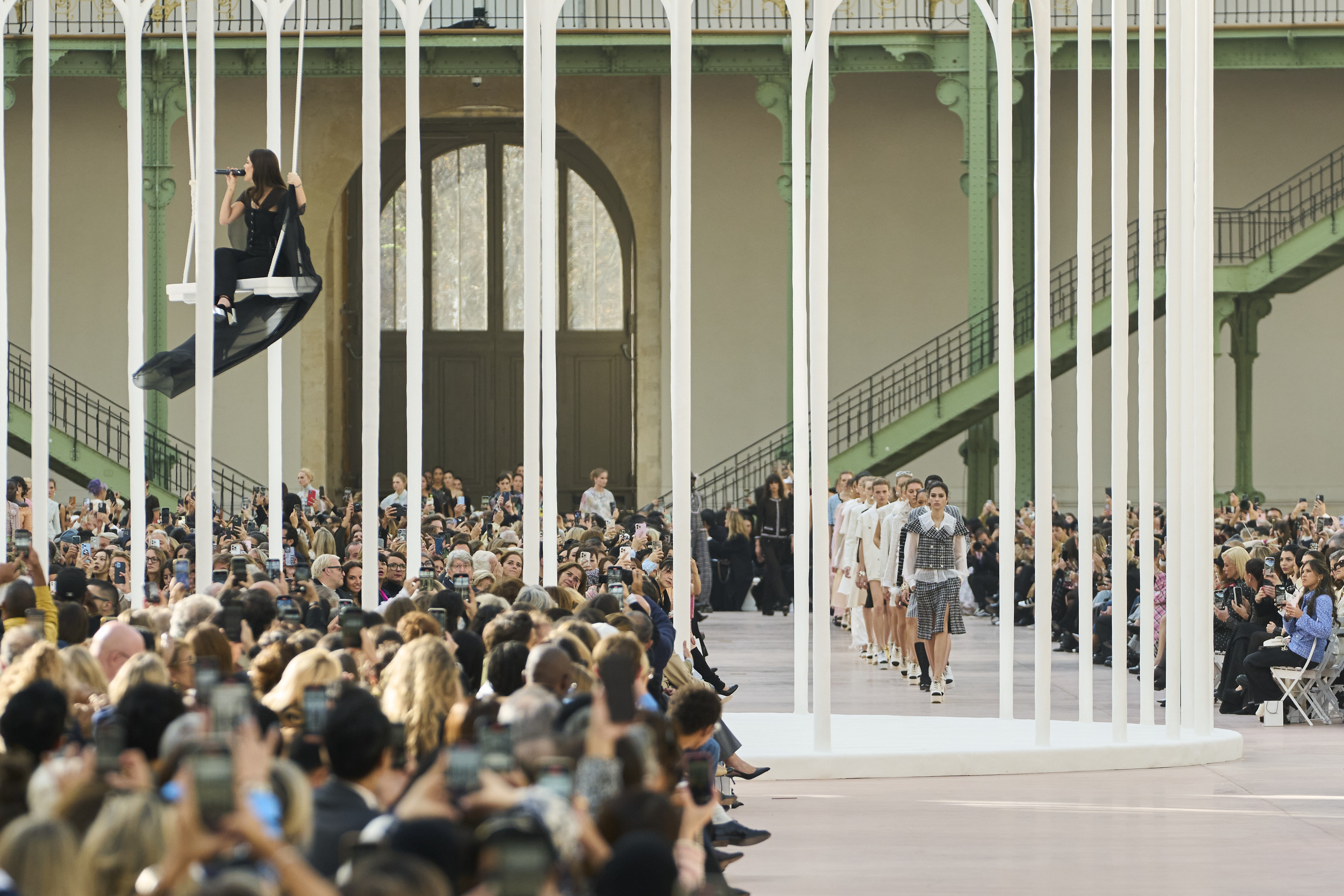 Chanel Spring 2025 Fashion Show Atmosphere