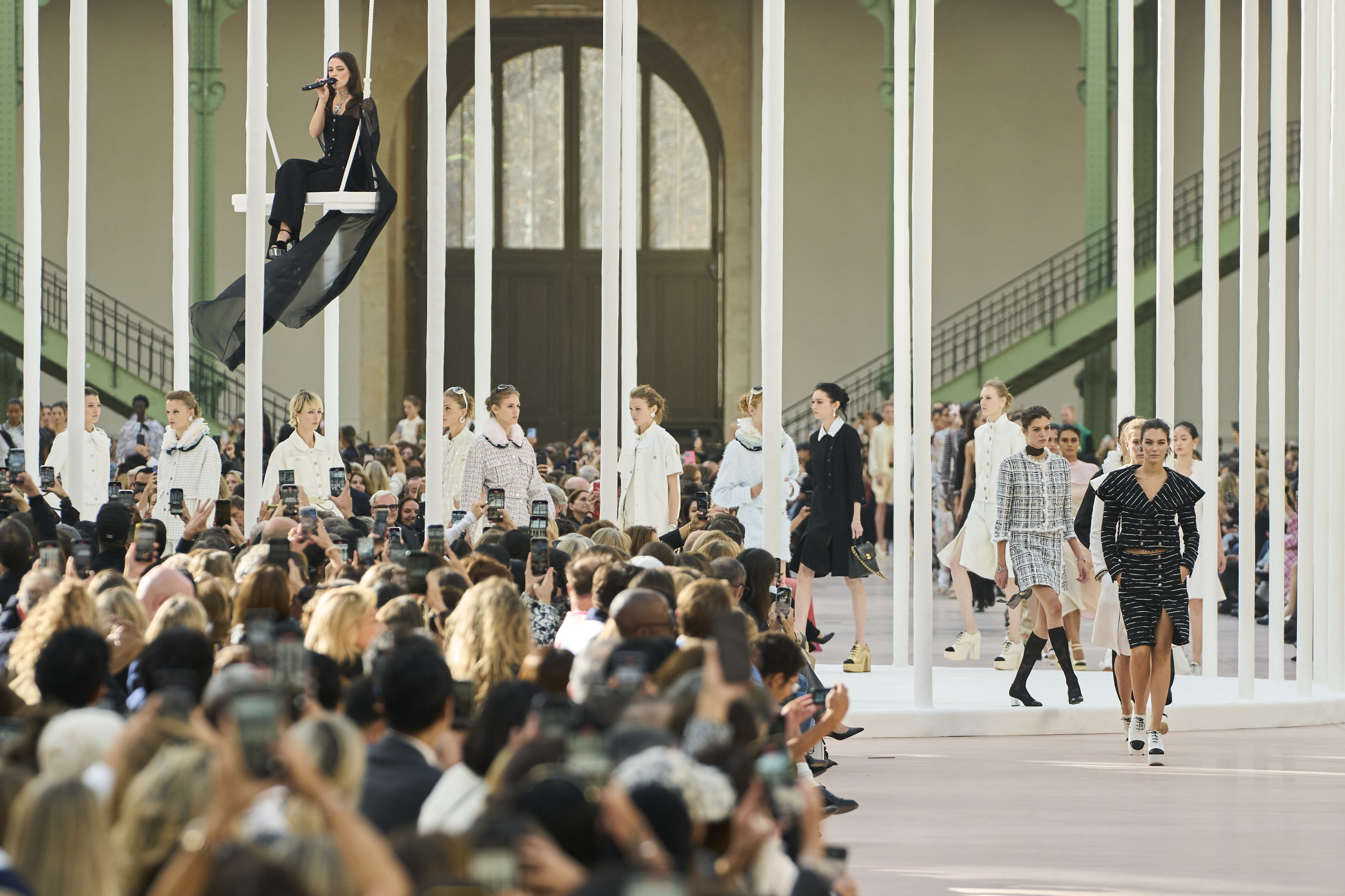 Chanel Spring 2025 Fashion Show Atmosphere