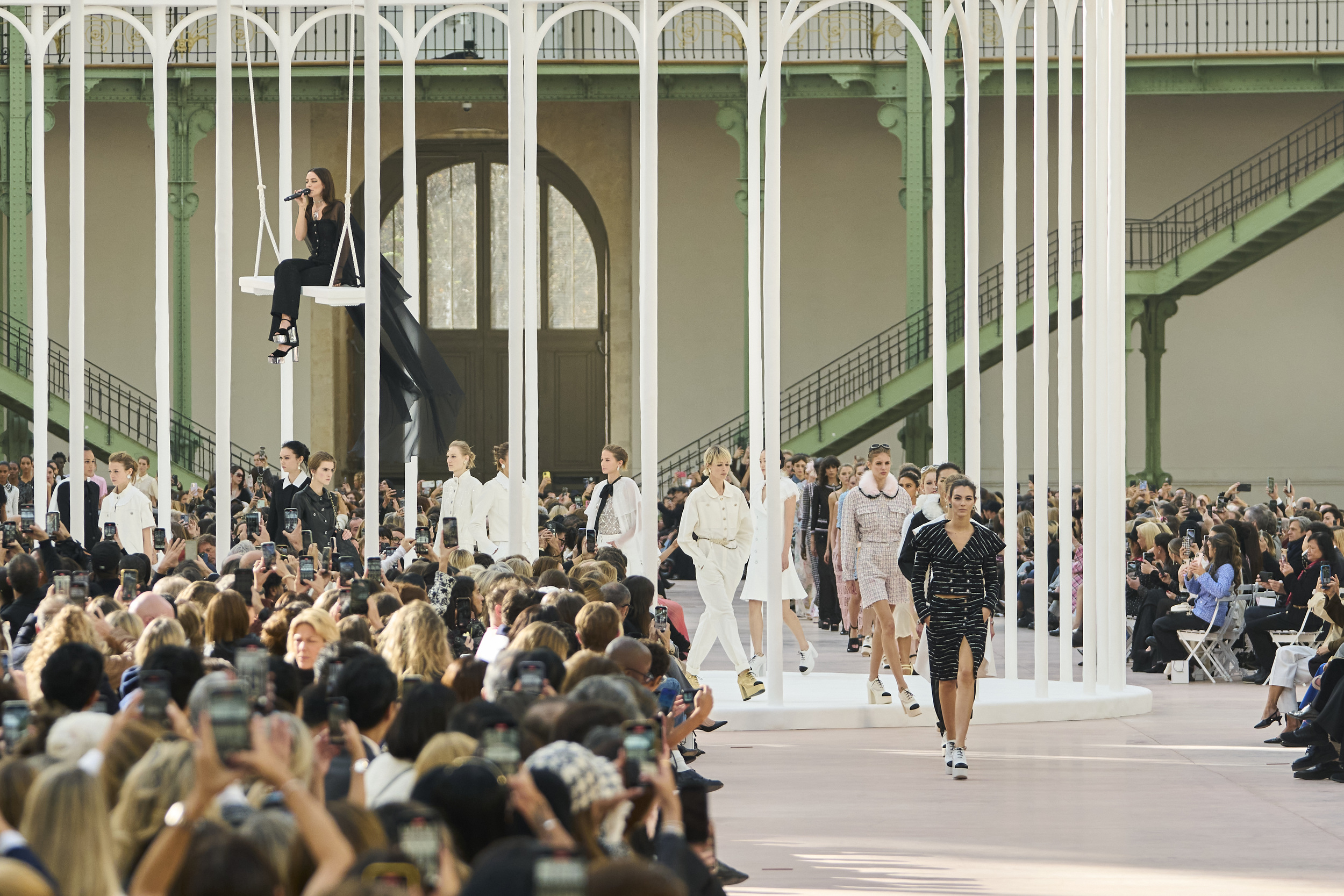 Chanel Spring 2025 Fashion Show Atmosphere