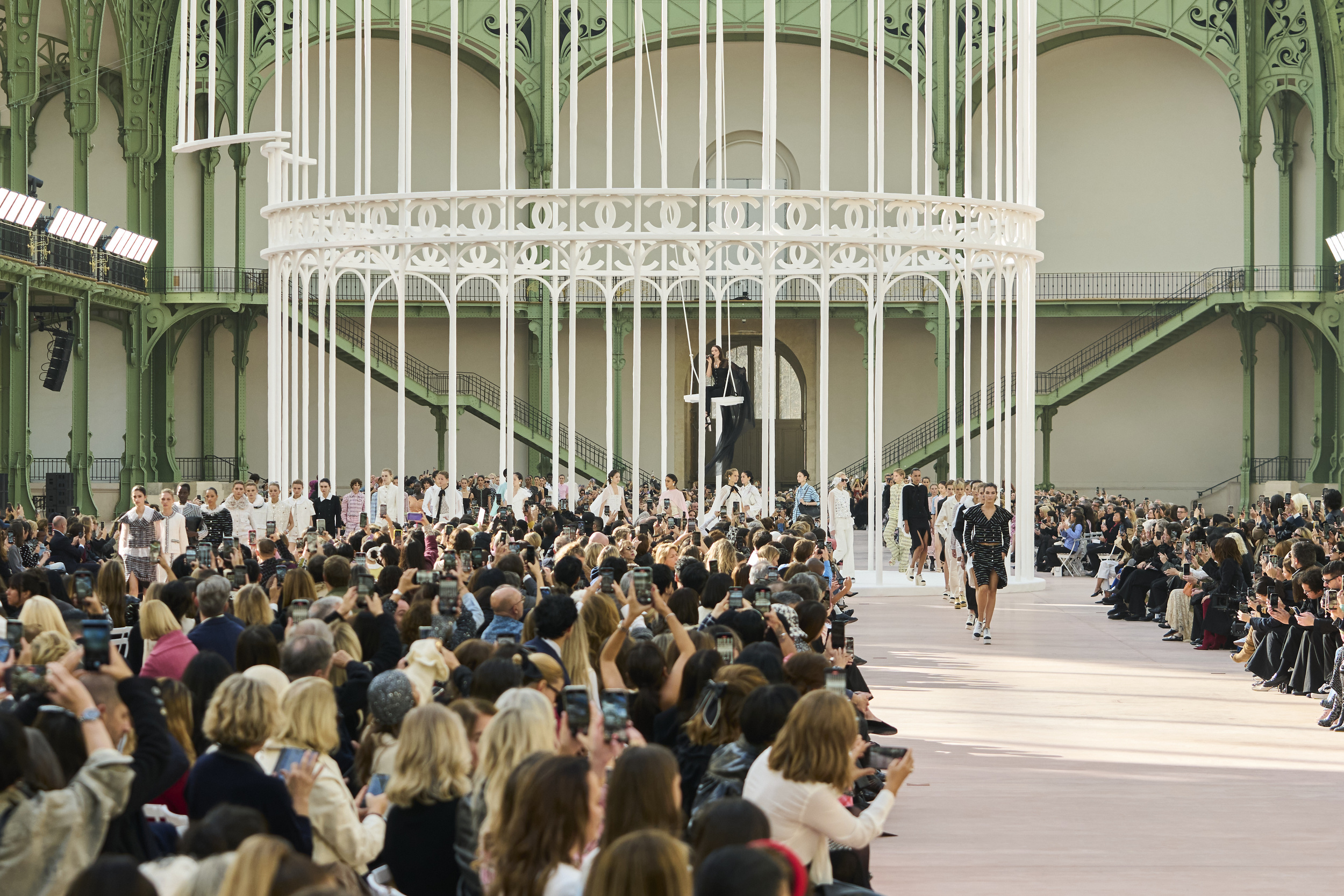 Chanel Spring 2025 Fashion Show Atmosphere