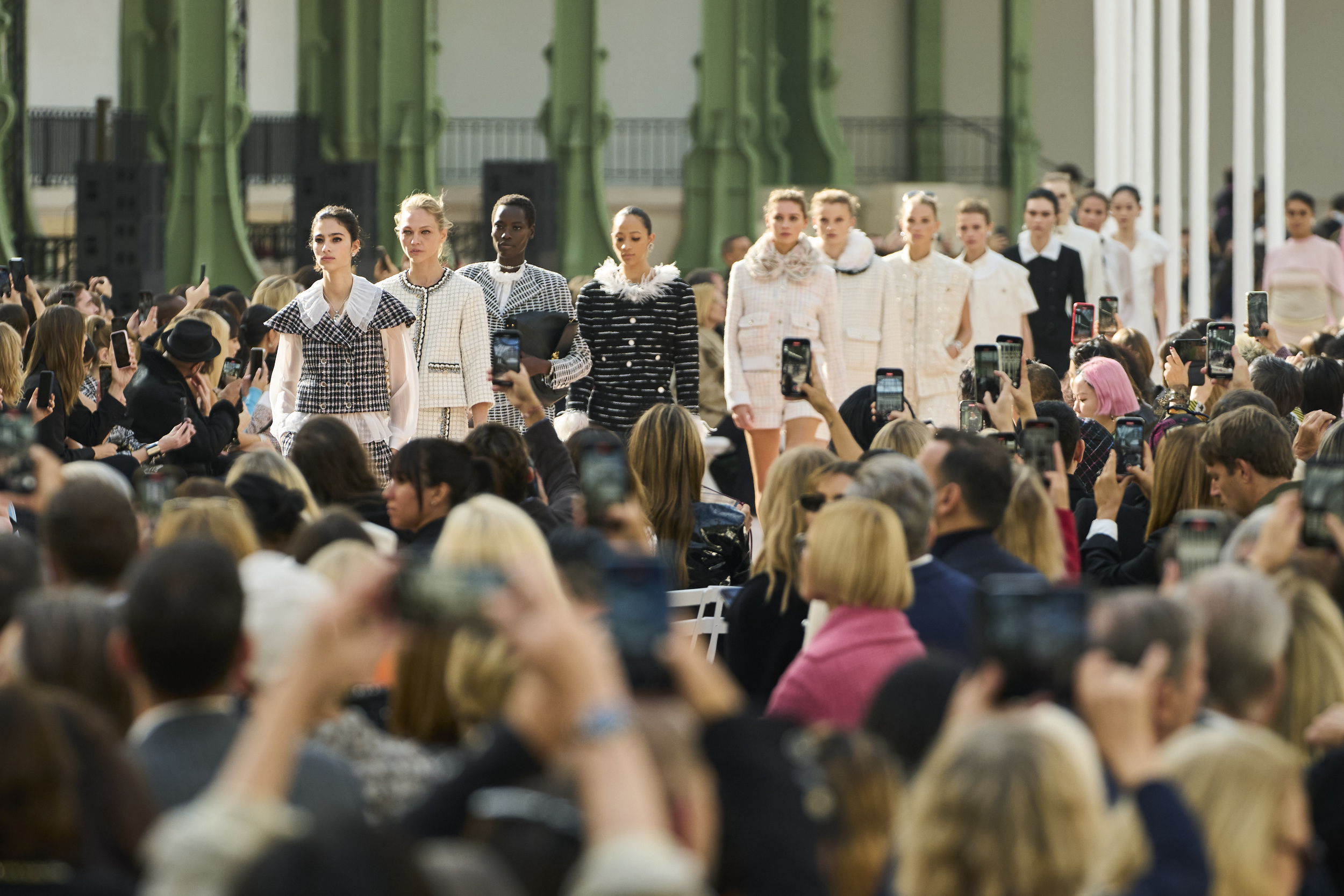 Chanel Spring 2025 Fashion Show Atmosphere