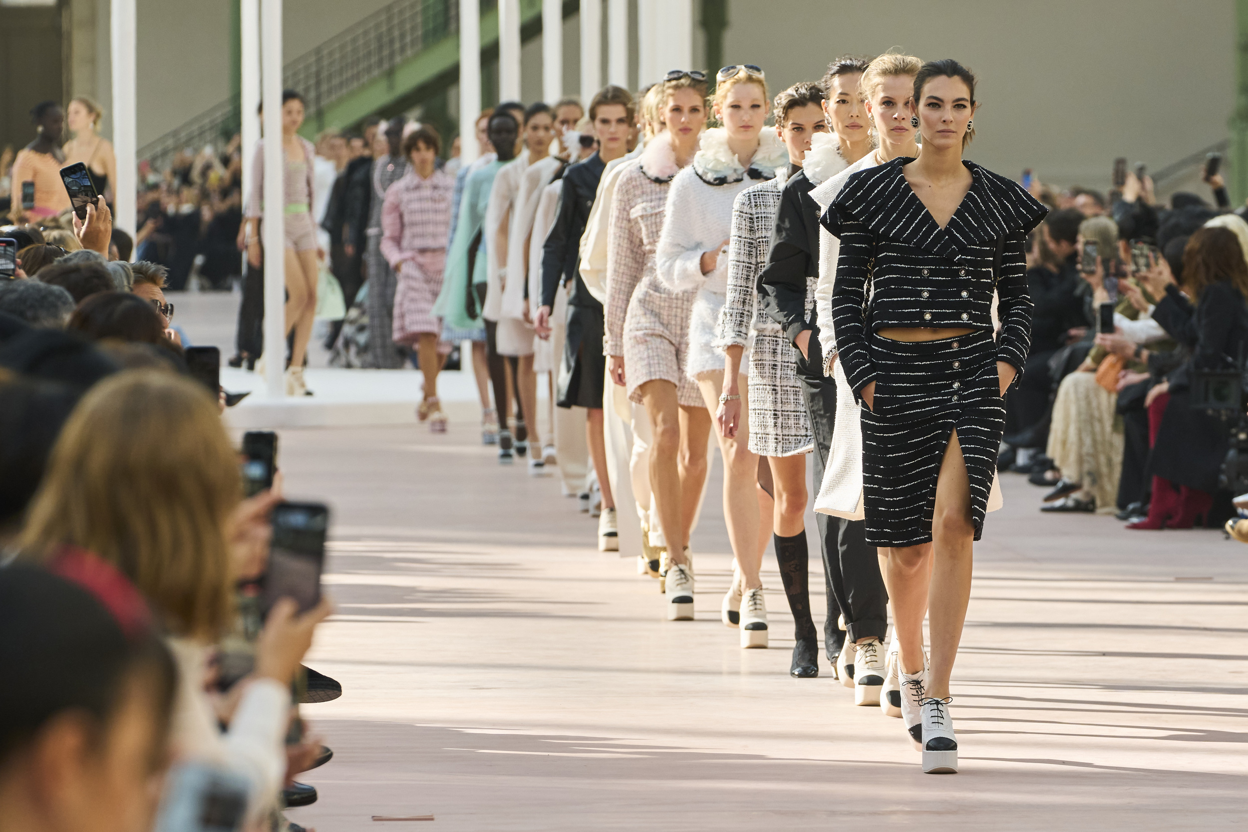 Chanel Spring 2025 Fashion Show Atmosphere