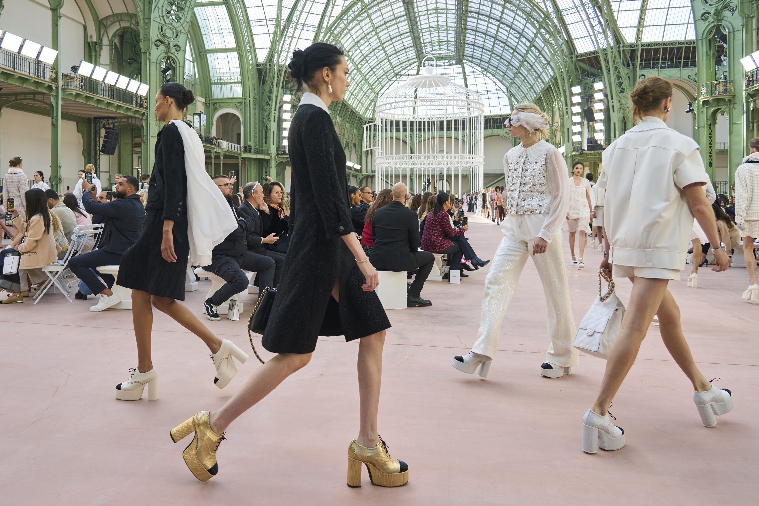 Chanel Spring 2025 Fashion Show Atmosphere