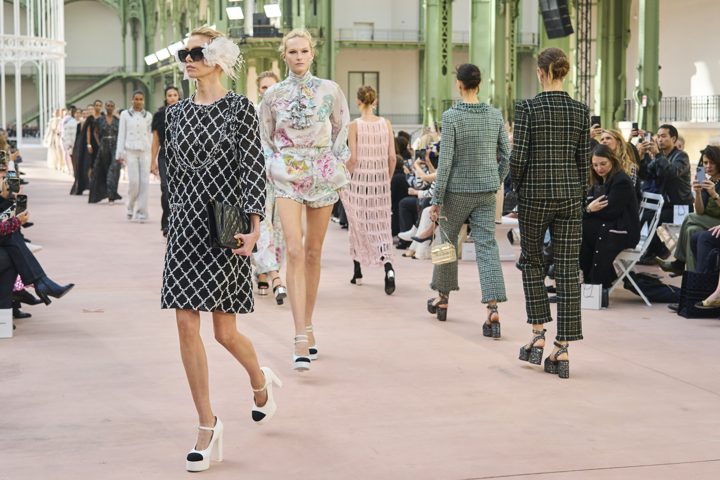 Chanel Spring 2025 Fashion Show Atmosphere