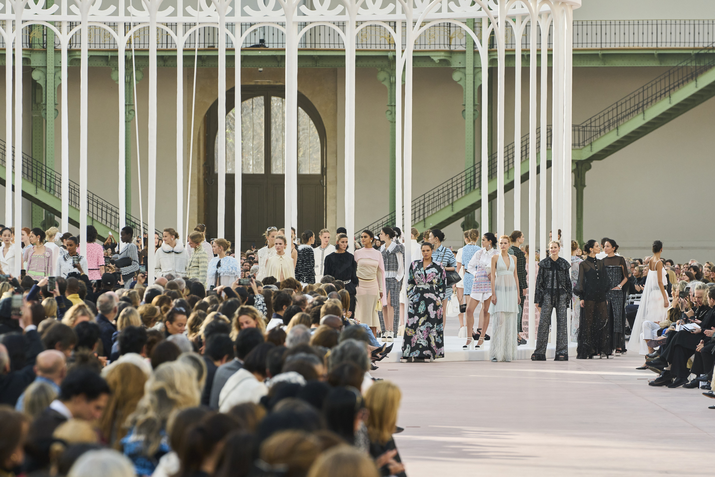 Chanel Spring 2025 Fashion Show Atmosphere