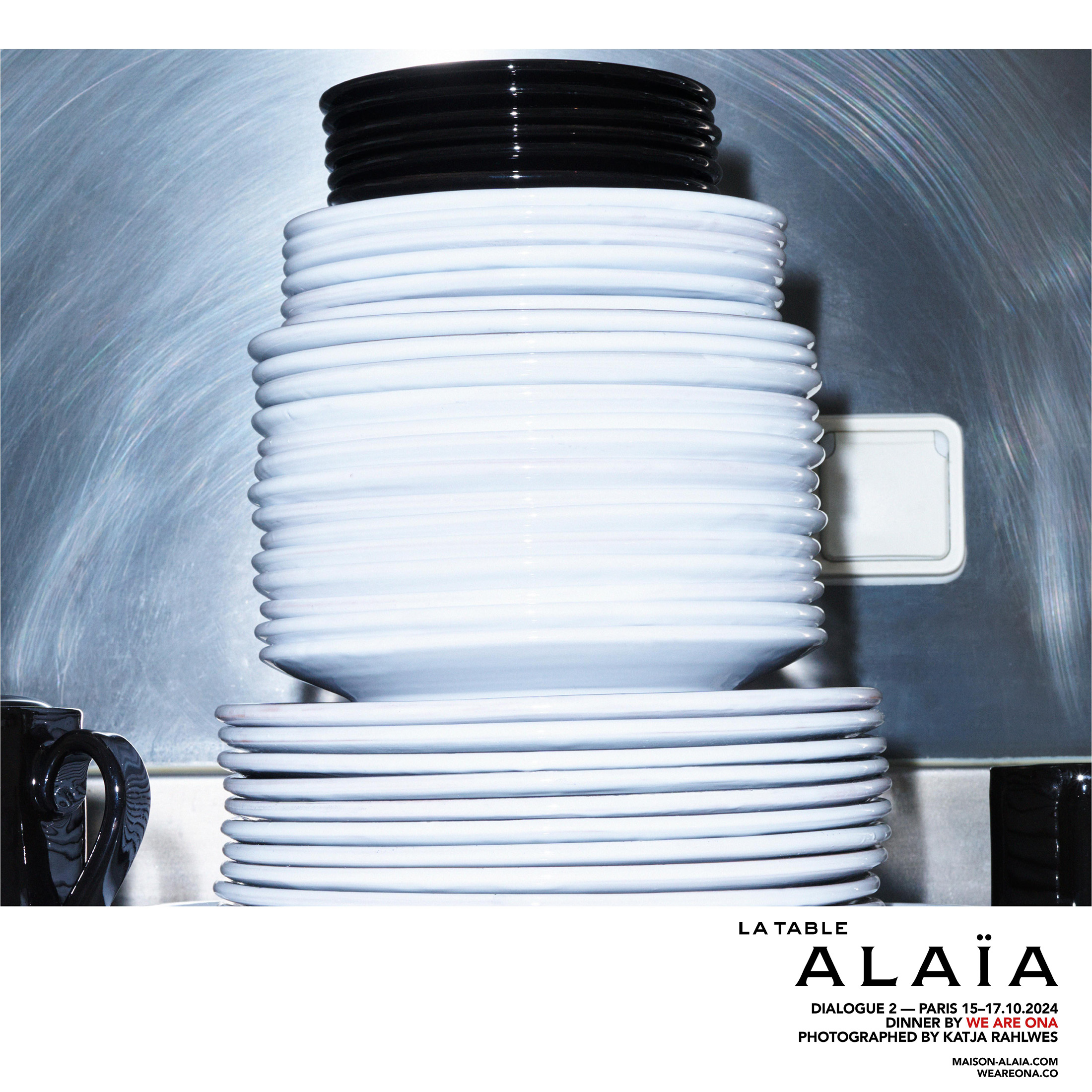 Dialogue 2 - La Table Alaïa X We Are ona