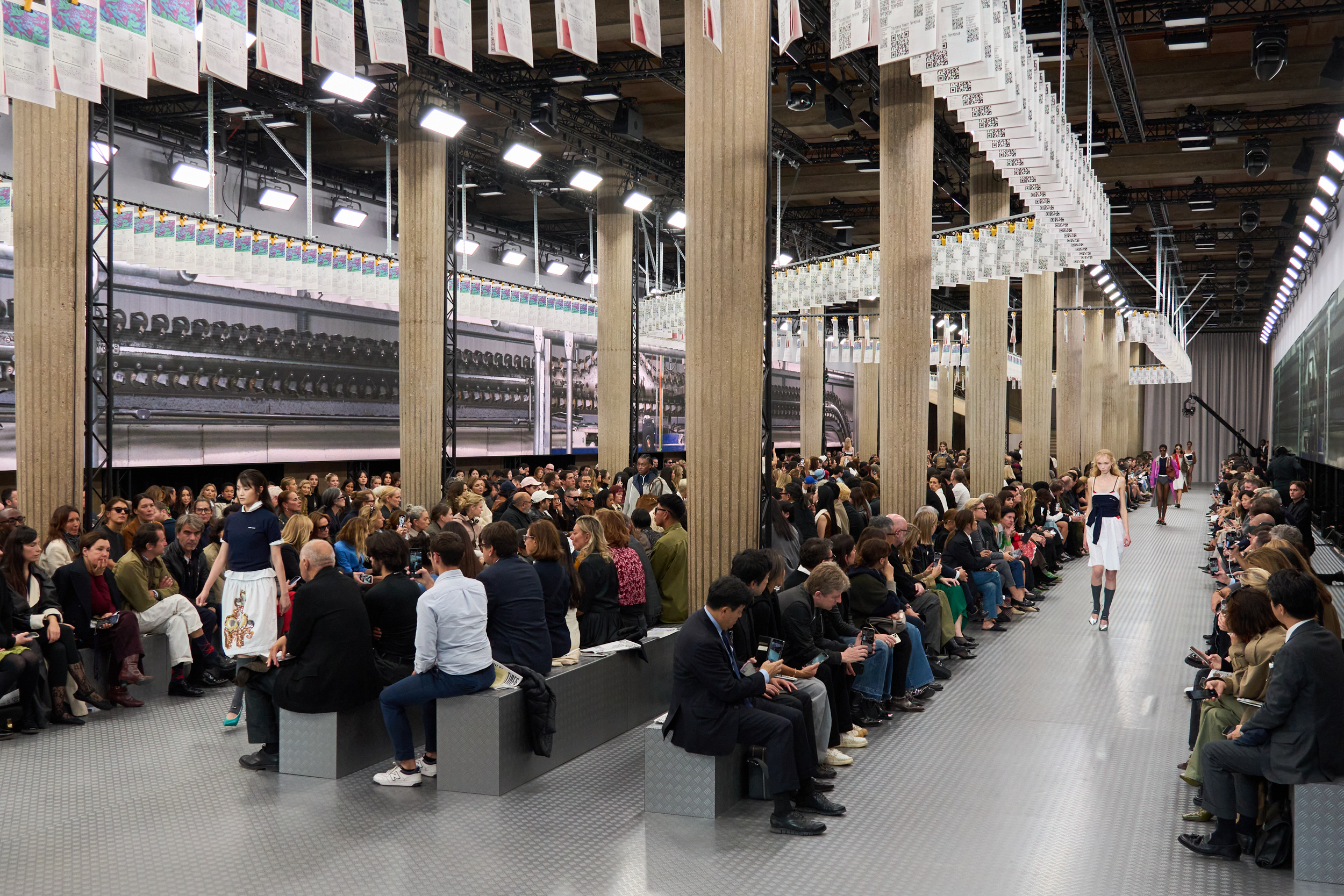 Miu Miu Spring 2025 Fashion Show Atmosphere