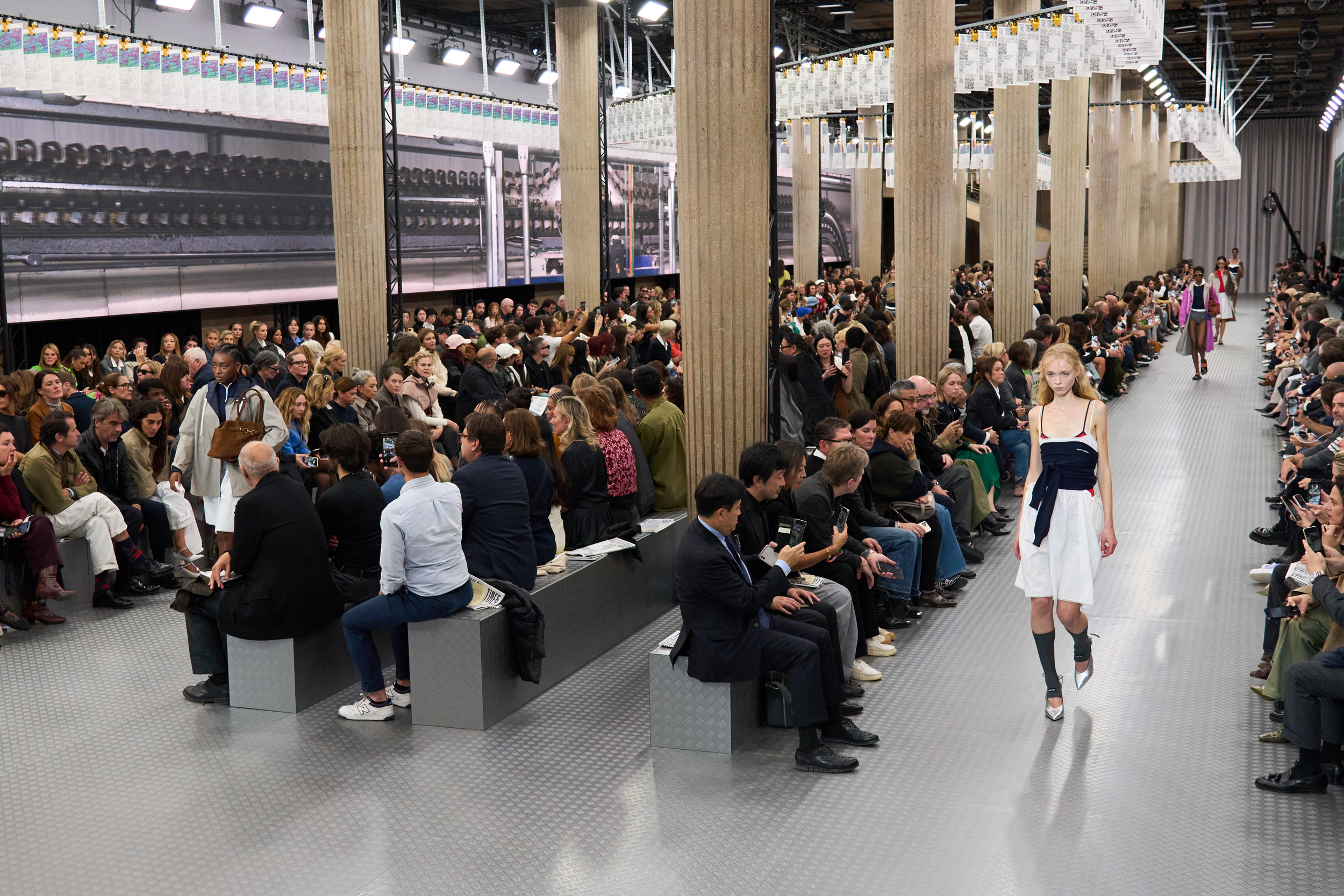 Miu Miu Spring 2025 Fashion Show Atmosphere