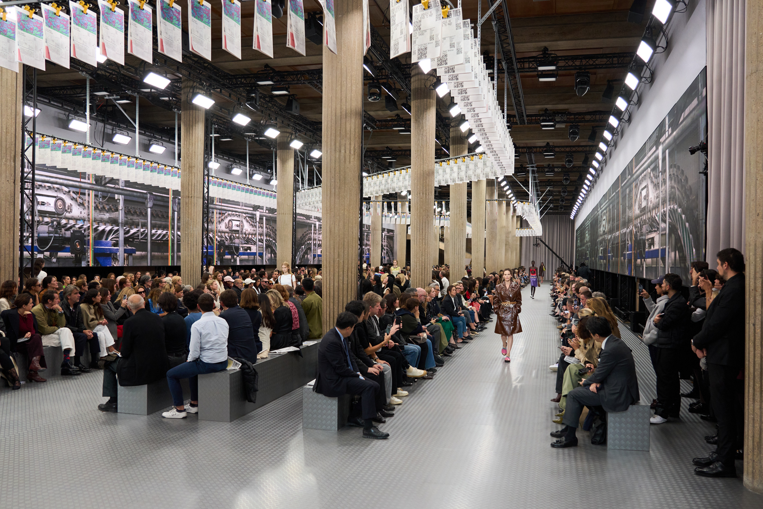 Miu Miu Spring 2025 Fashion Show Atmosphere