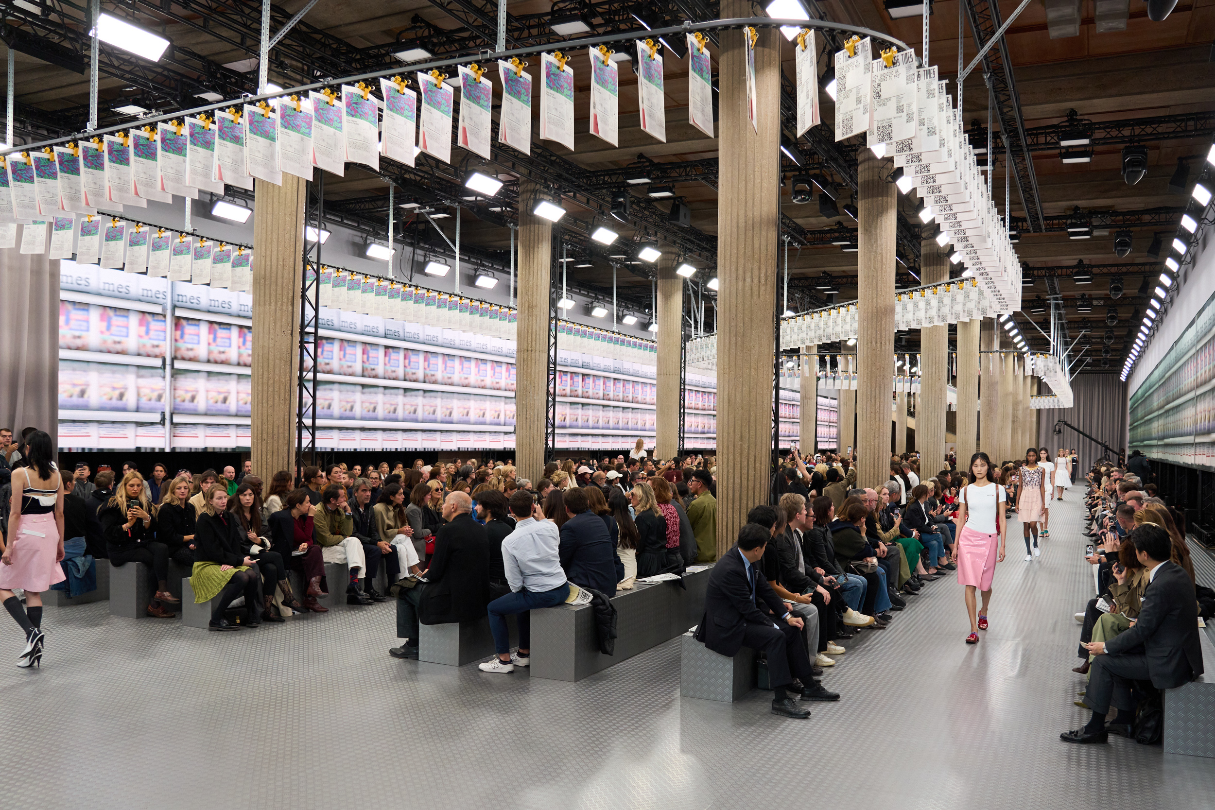 Miu Miu Spring 2025 Fashion Show Atmosphere