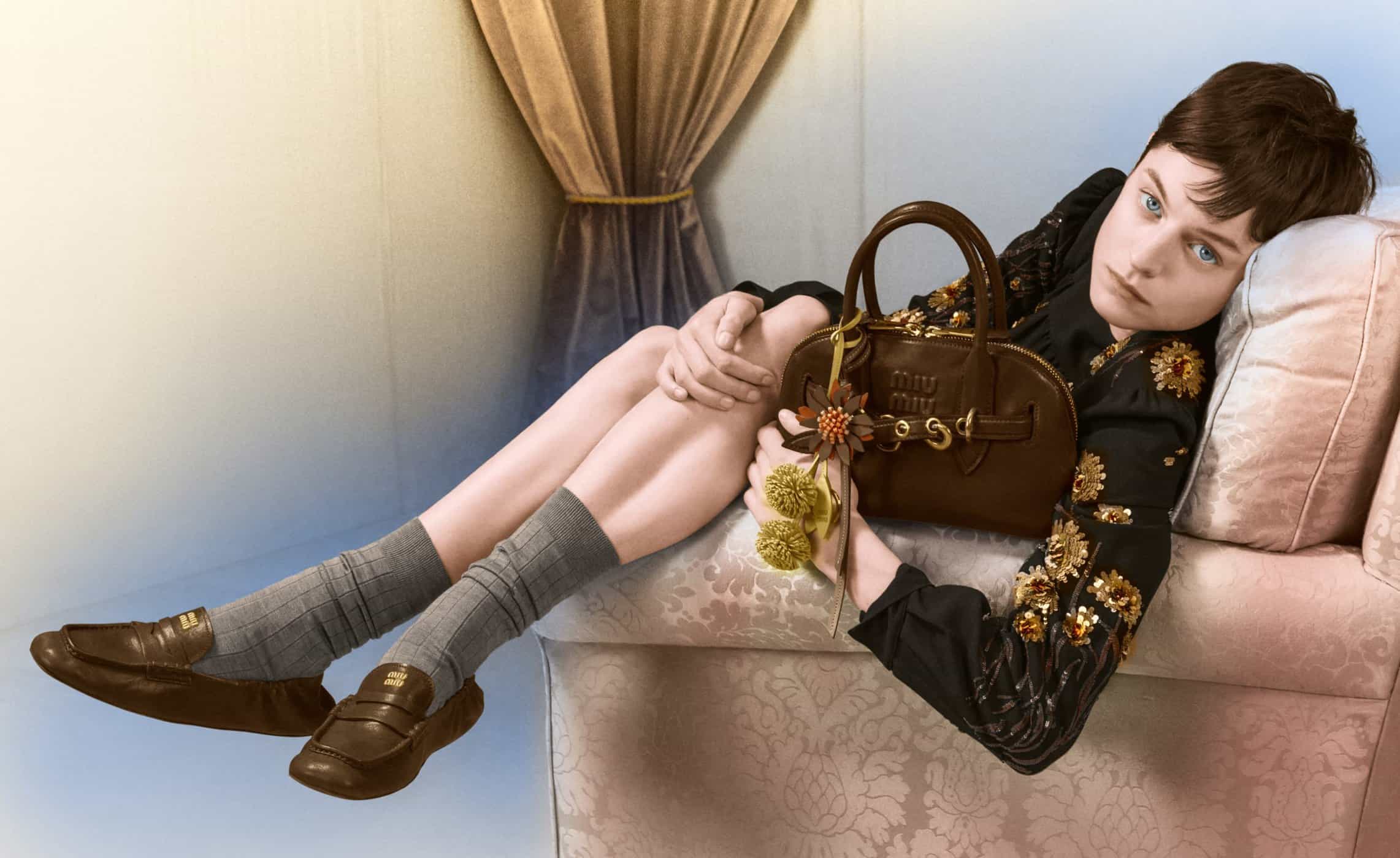 Miu Miu Holiday 2024 Ad Campaign