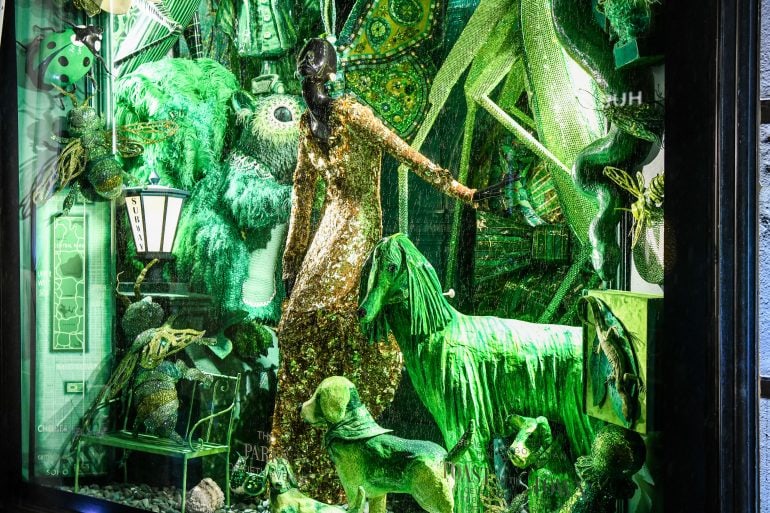 Bergdorf Goodman’s Holiday Windows Celebrate Fifth Avenue Milestone