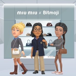 Bitmojis Welcomes Prada and Miu Miu Bags