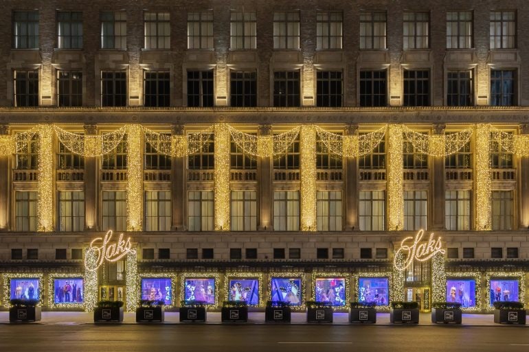 Saks Fifth Avenue Reveals Holiday Windows at New York Flagship