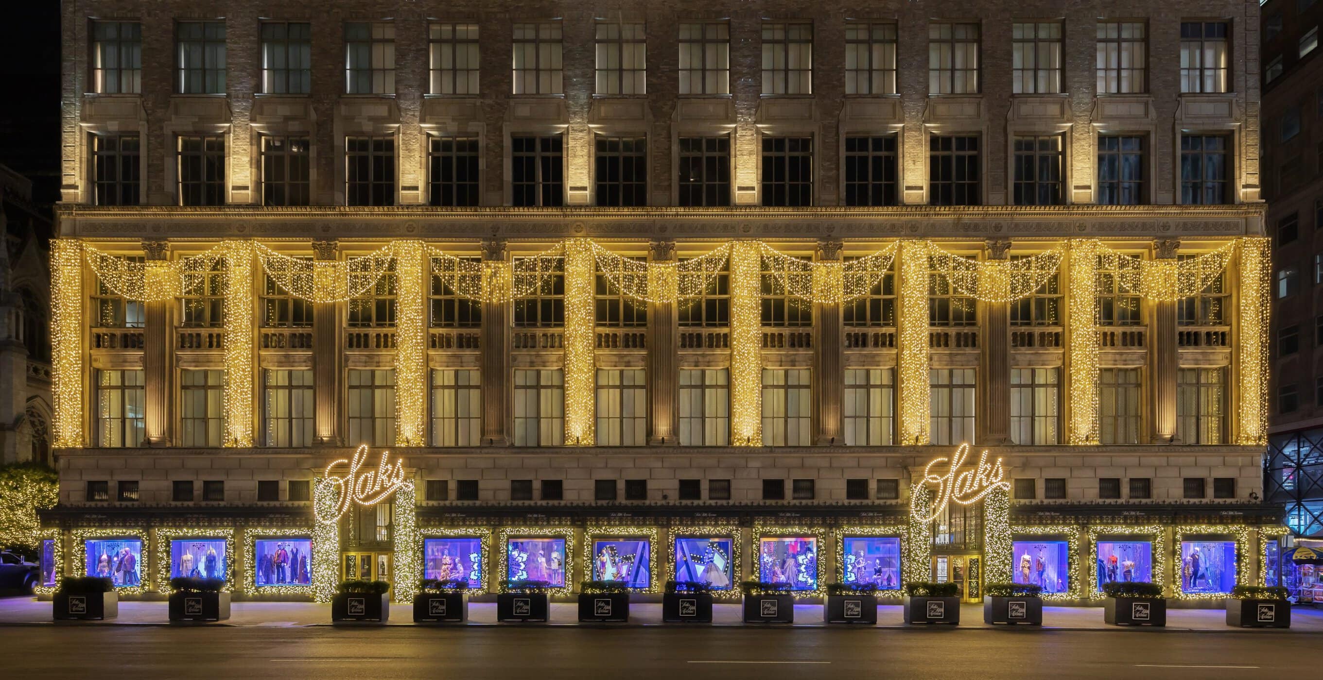 Saks Fifth Avenue Reveals Holiday Windows at New York Flagship