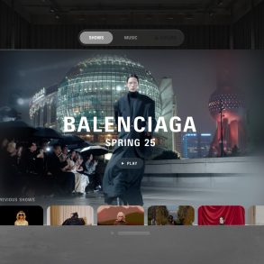 Balenciaga Meets Apple Vision Pro