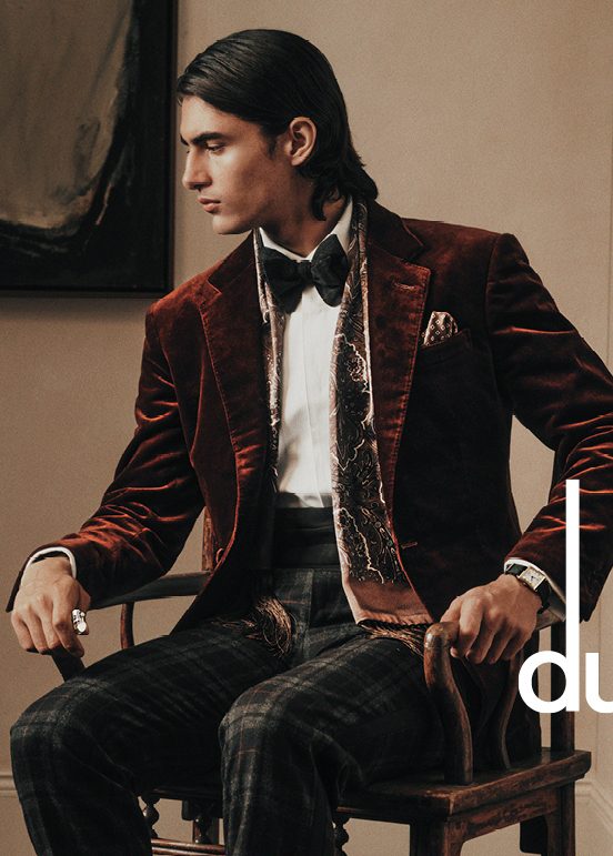 Dunhill "Eveningwear" Winter 2024 Ad Campaign