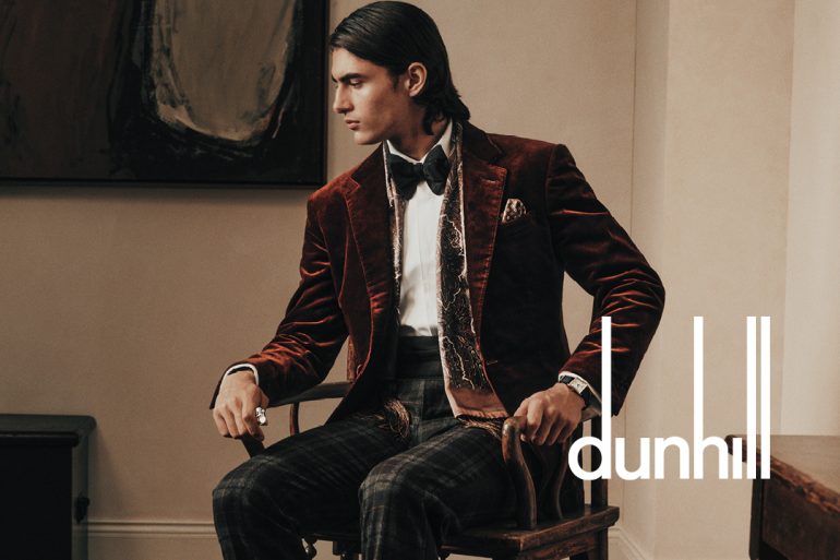 Dunhill "Eveningwear" Winter 2024 Ad Campaign