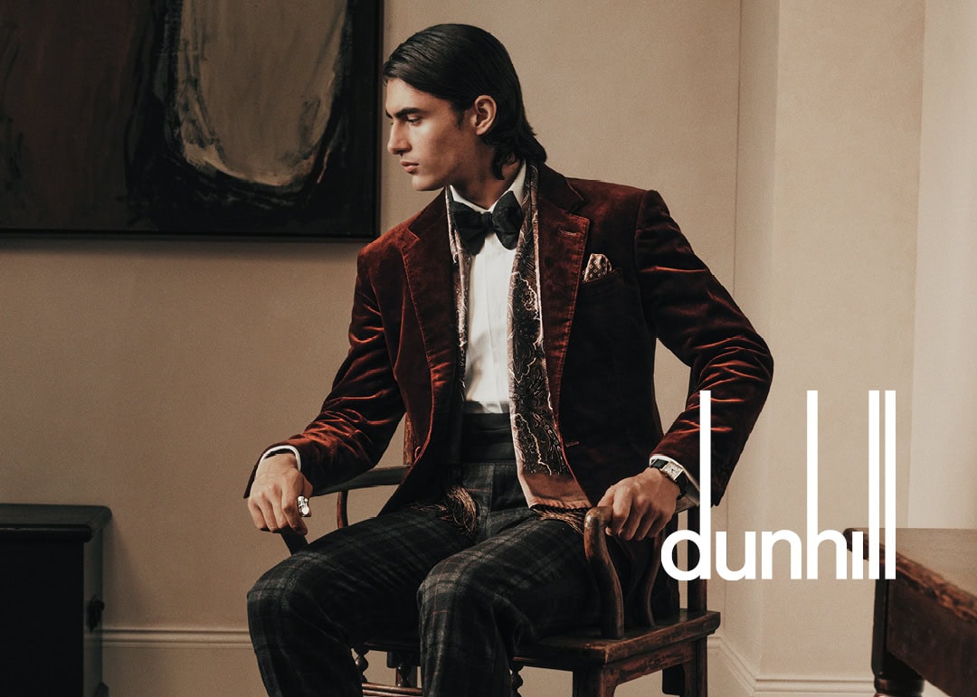 Dunhill "Eveningwear" Winter 2024 Ad Campaign