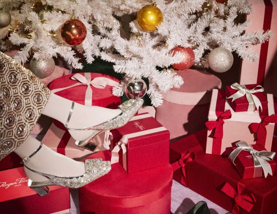 Roger Vivier Holiday 2024 Ad Campaign