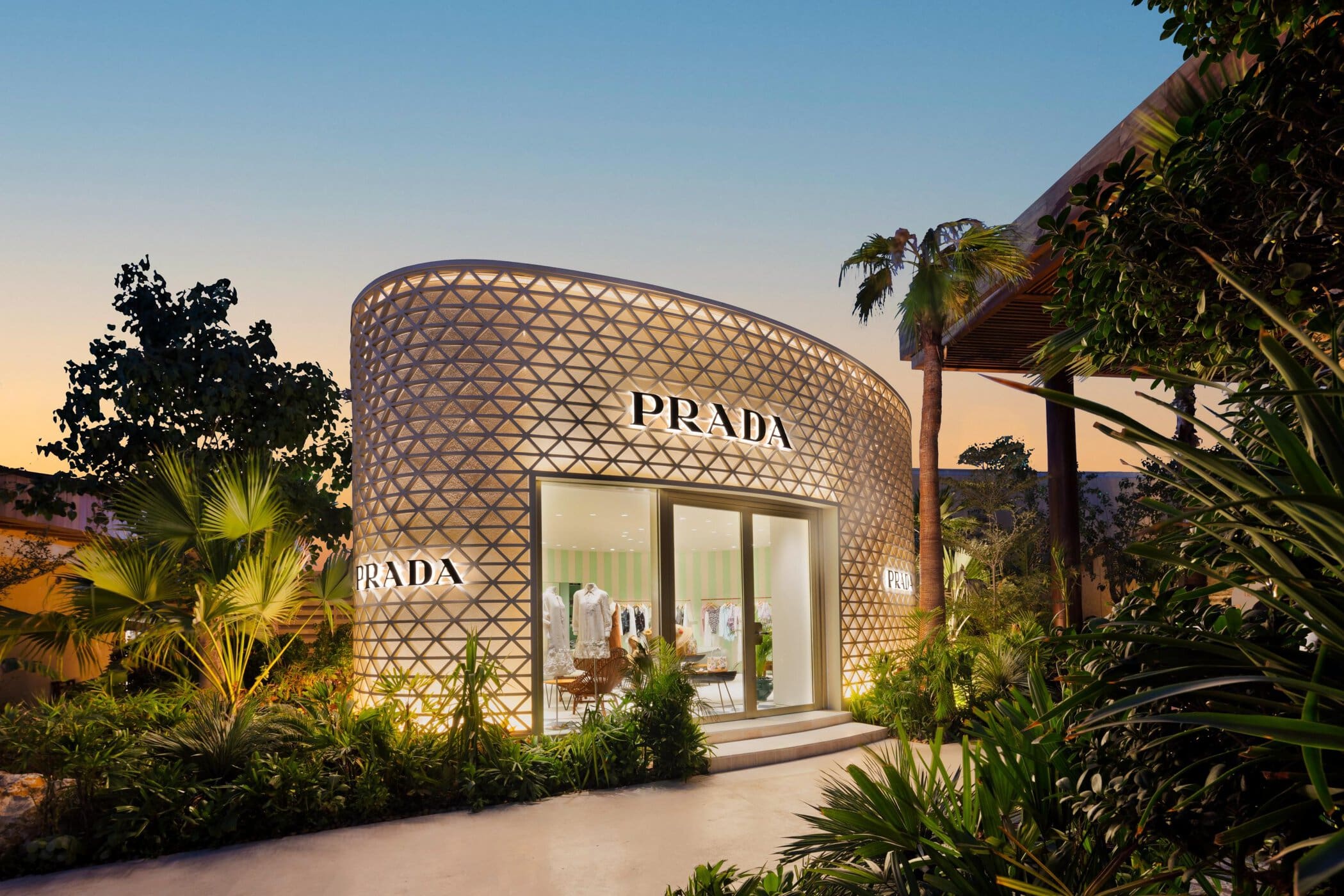 Prada Expands Dubai Presence with Two Beachfront Boutiques