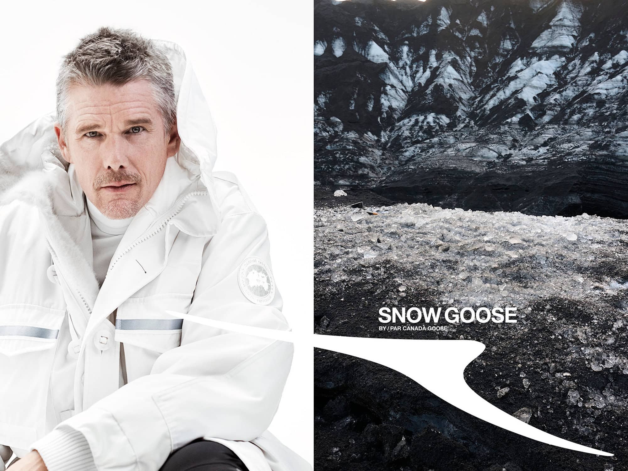 Canada Goose Holiday 2024 Ad Campaign