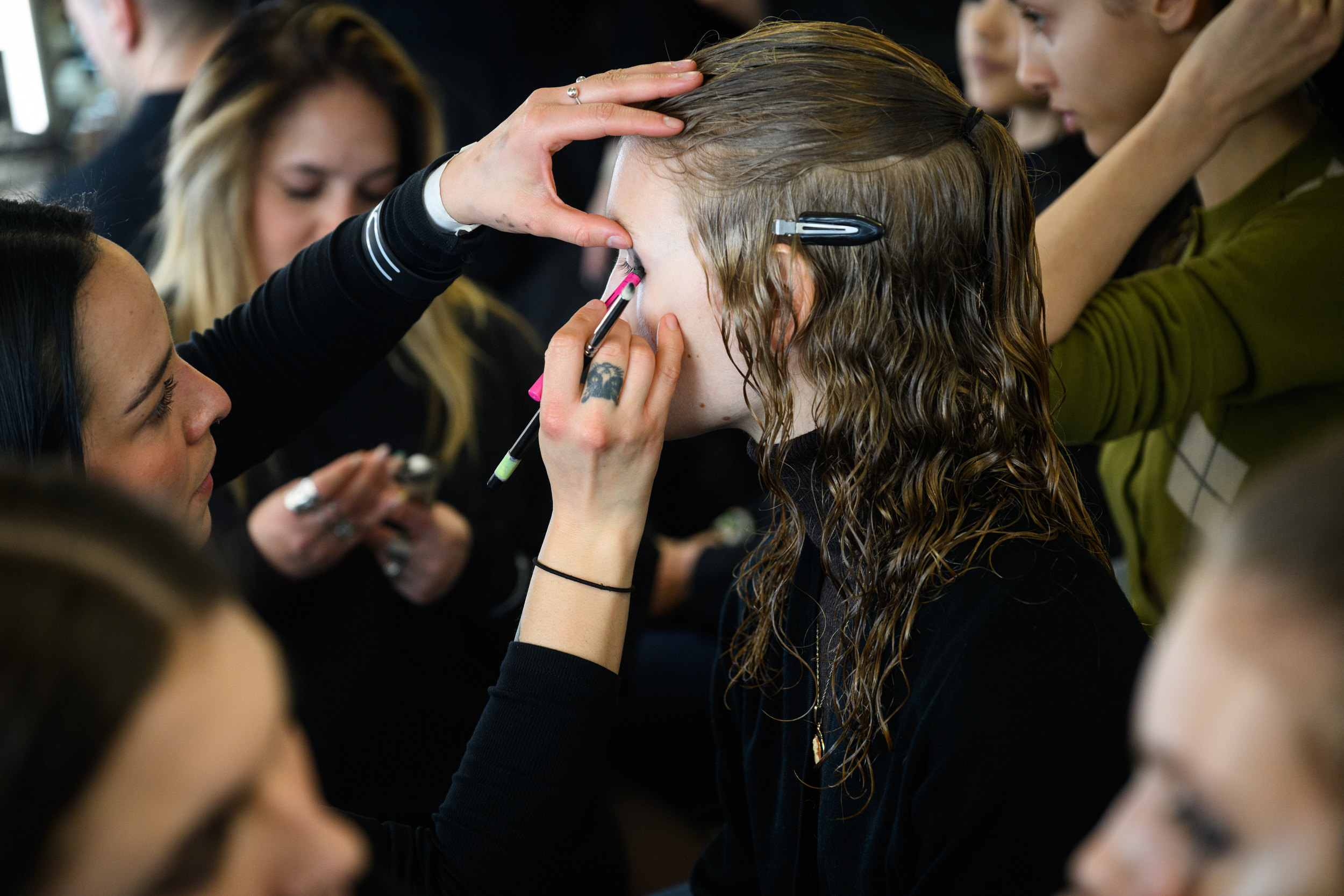 032c Fall 2025 Men’s Fashion Show Backstage