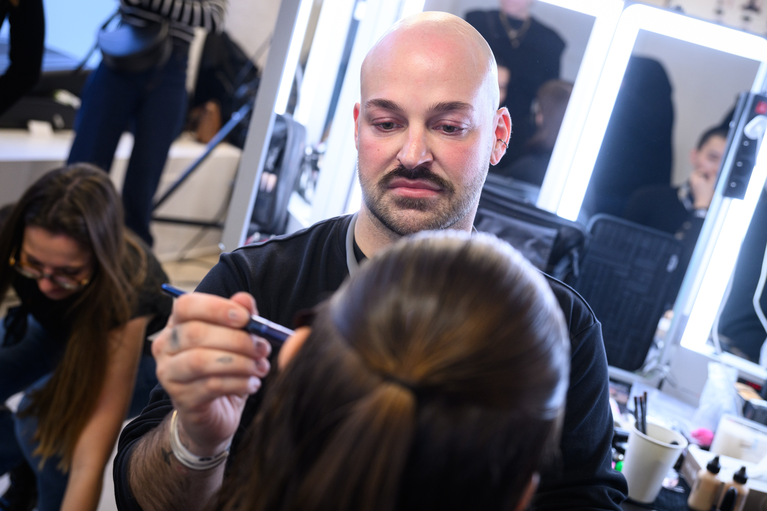 032c Fall 2025 Men’s Fashion Show Backstage