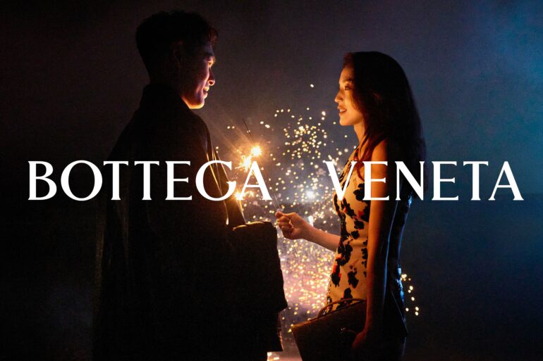 Bottega Veneta Lunar New Year 2025 Ad Campaign by Director and Photographer Wing Shya with models Yo Yang, Shu Qi, and Fan Wei