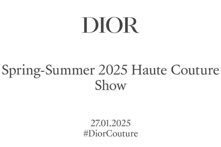 Watch Dior's Couture 2025 Fashion Show Live