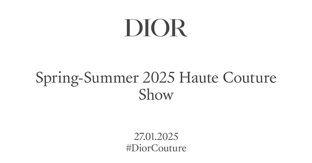 Watch Dior's Couture 2025 Fashion Show Live