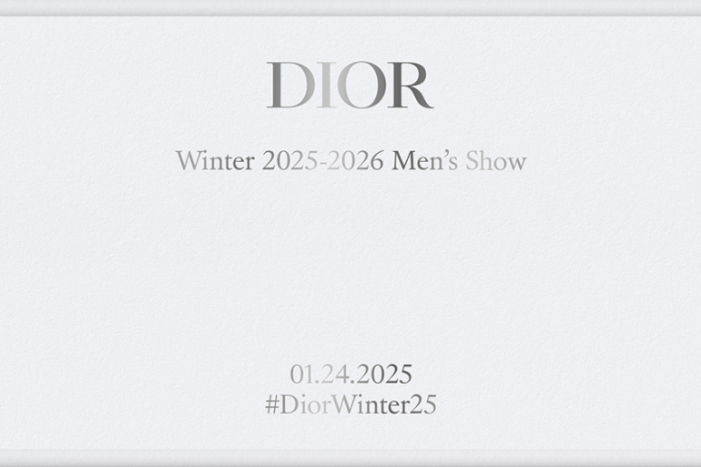 Watch Dior's Fall 2025 Men's Fashion Show Live