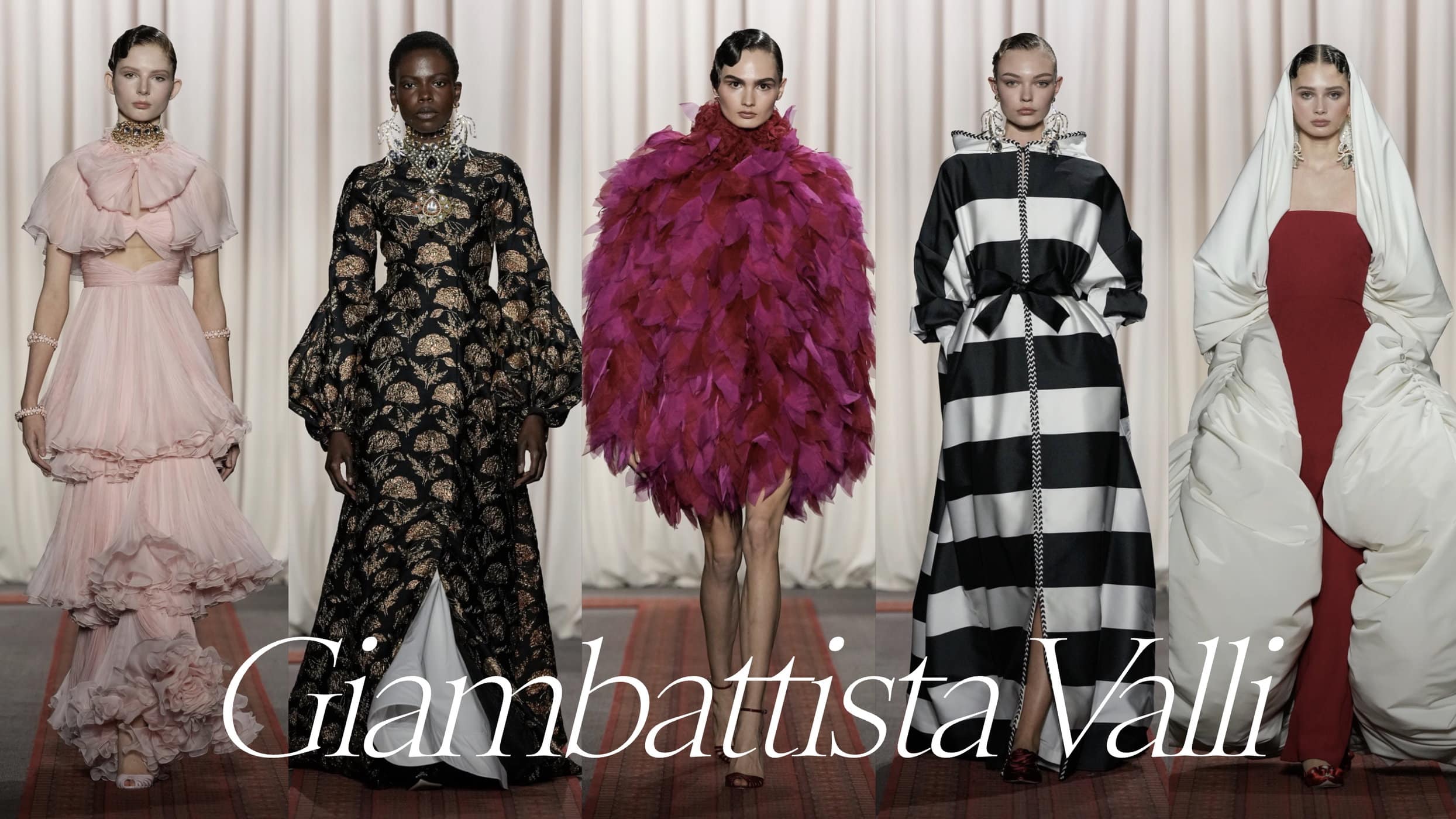 Giambattista Valli Spring 2025 Couture Fashion Show