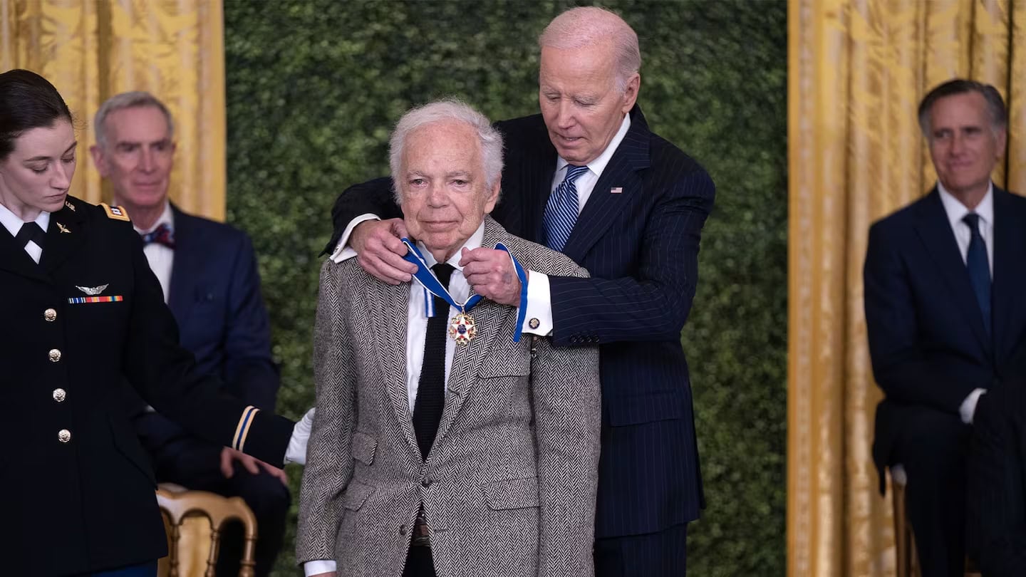 Ralph Lauren Awarded the Presidential Medal of Freedom