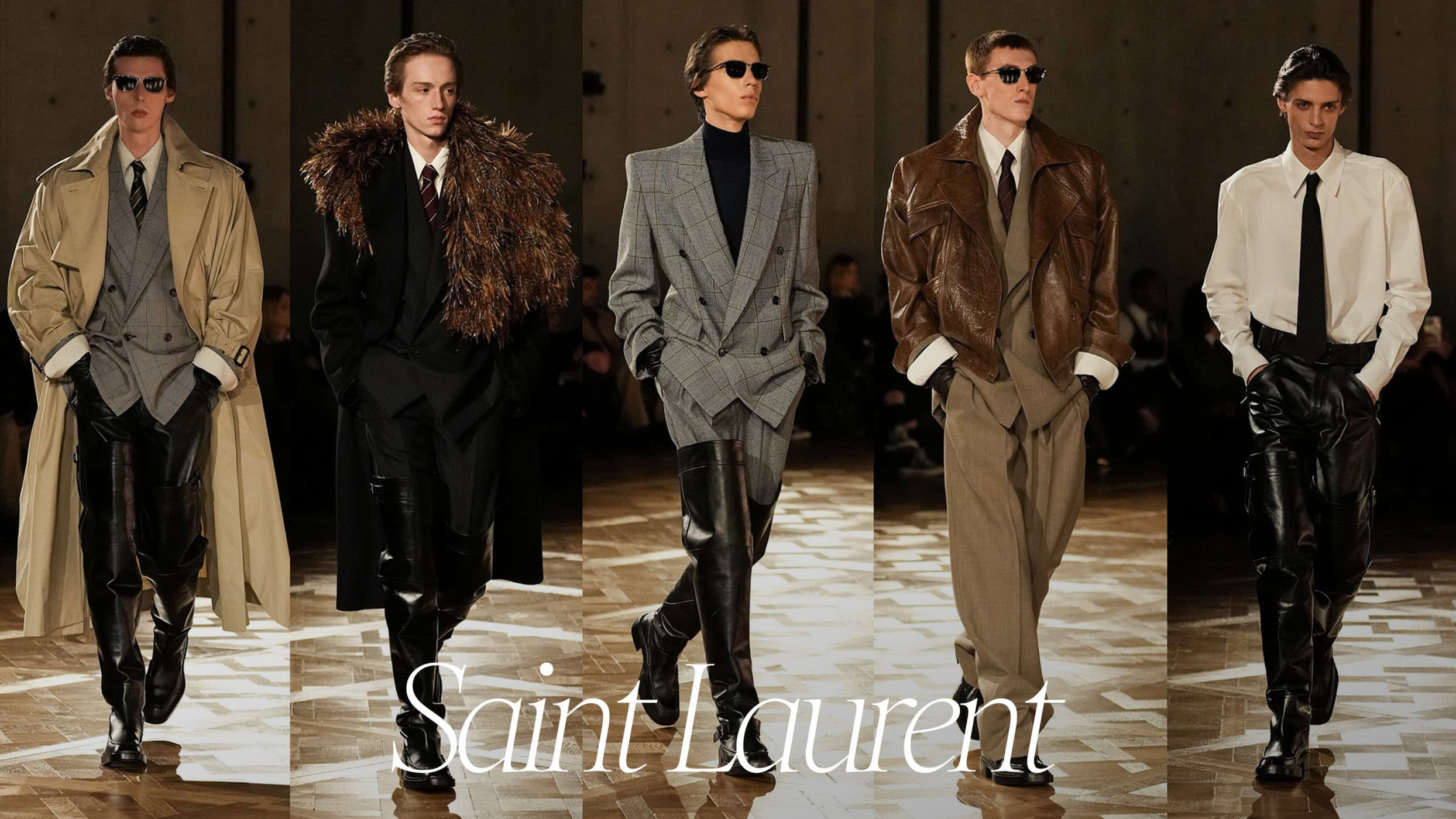 Saint Laurent Fall 2025 Mens Fashion Show