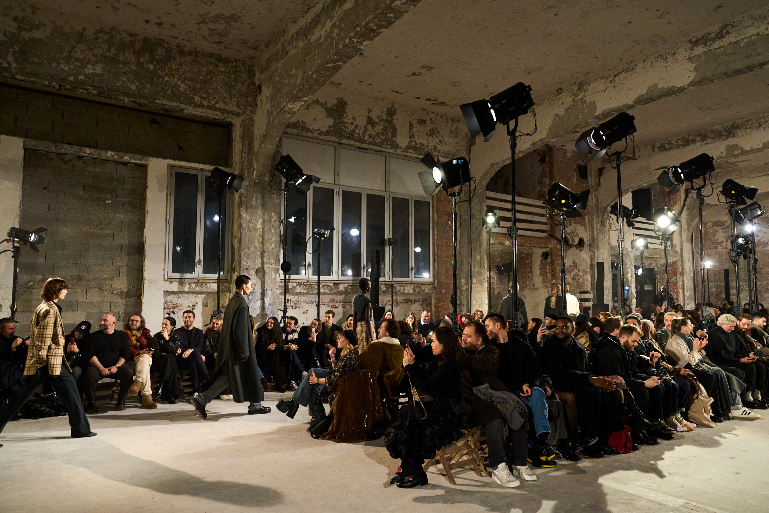 Ami Paris Fall 2025 Men’s Fashion Show Atmosphere