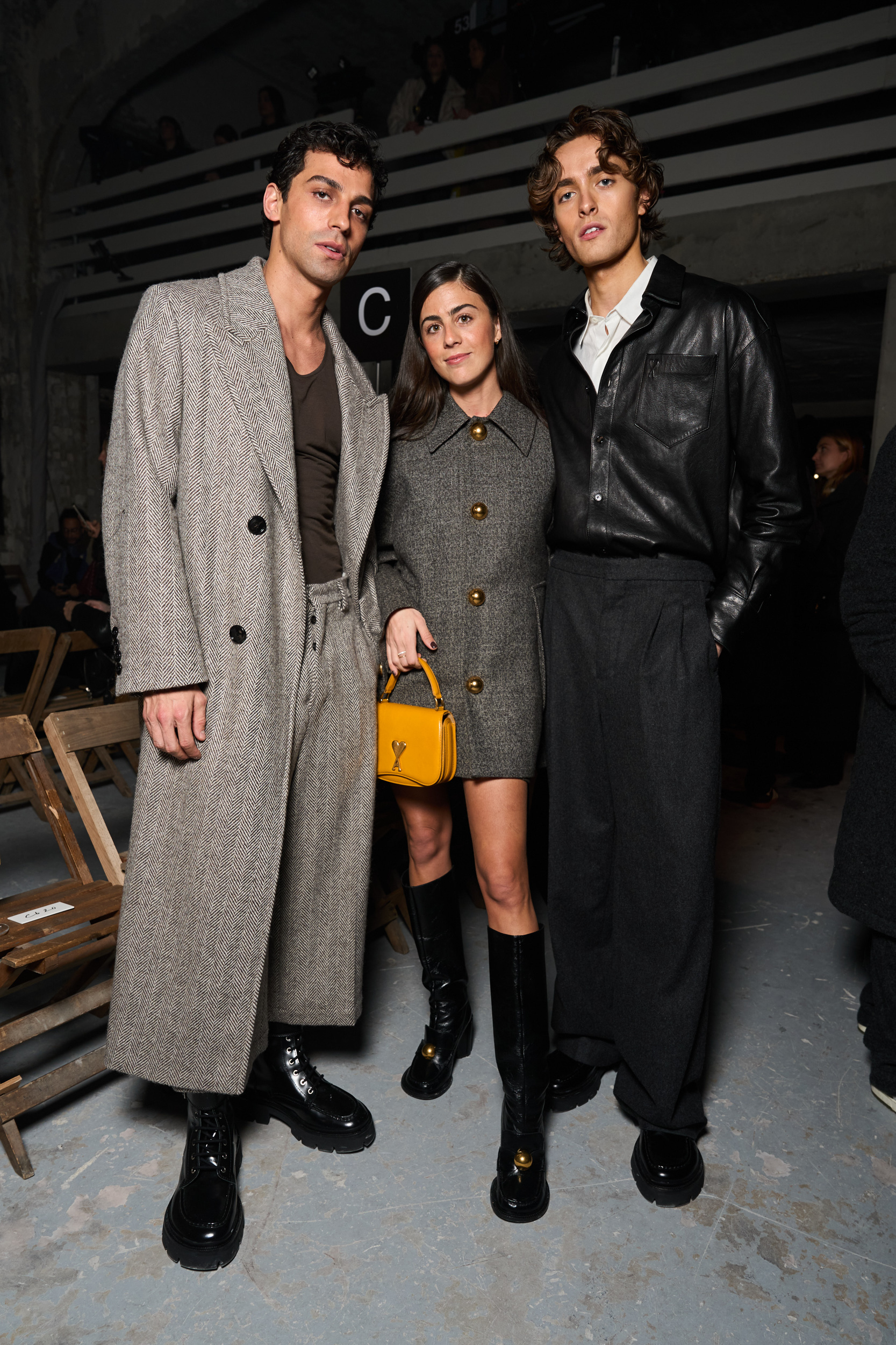 Ami Paris Fall 2025 Men’s Fashion Show Front Row