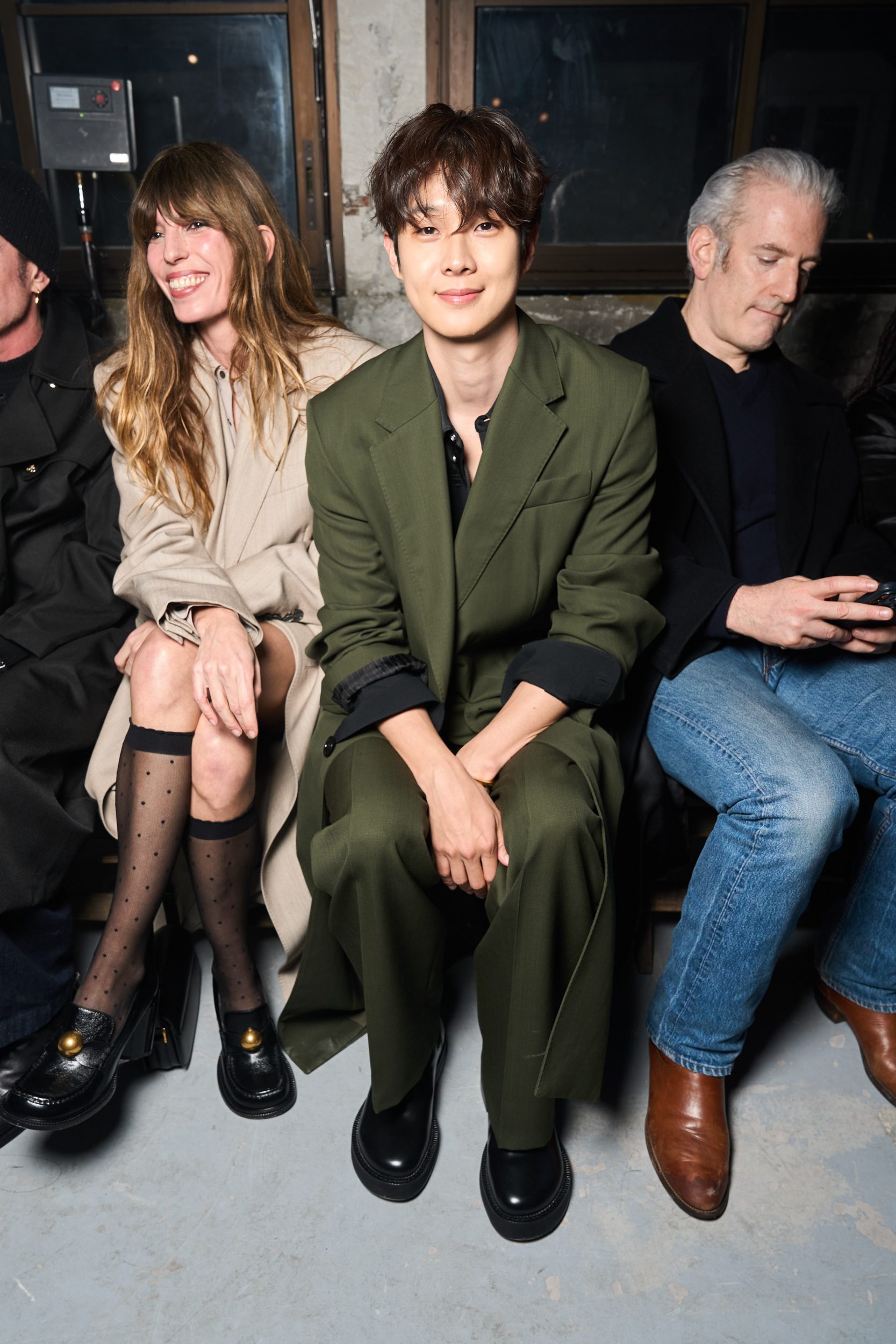 Ami Paris Fall 2025 Men’s Fashion Show Front Row