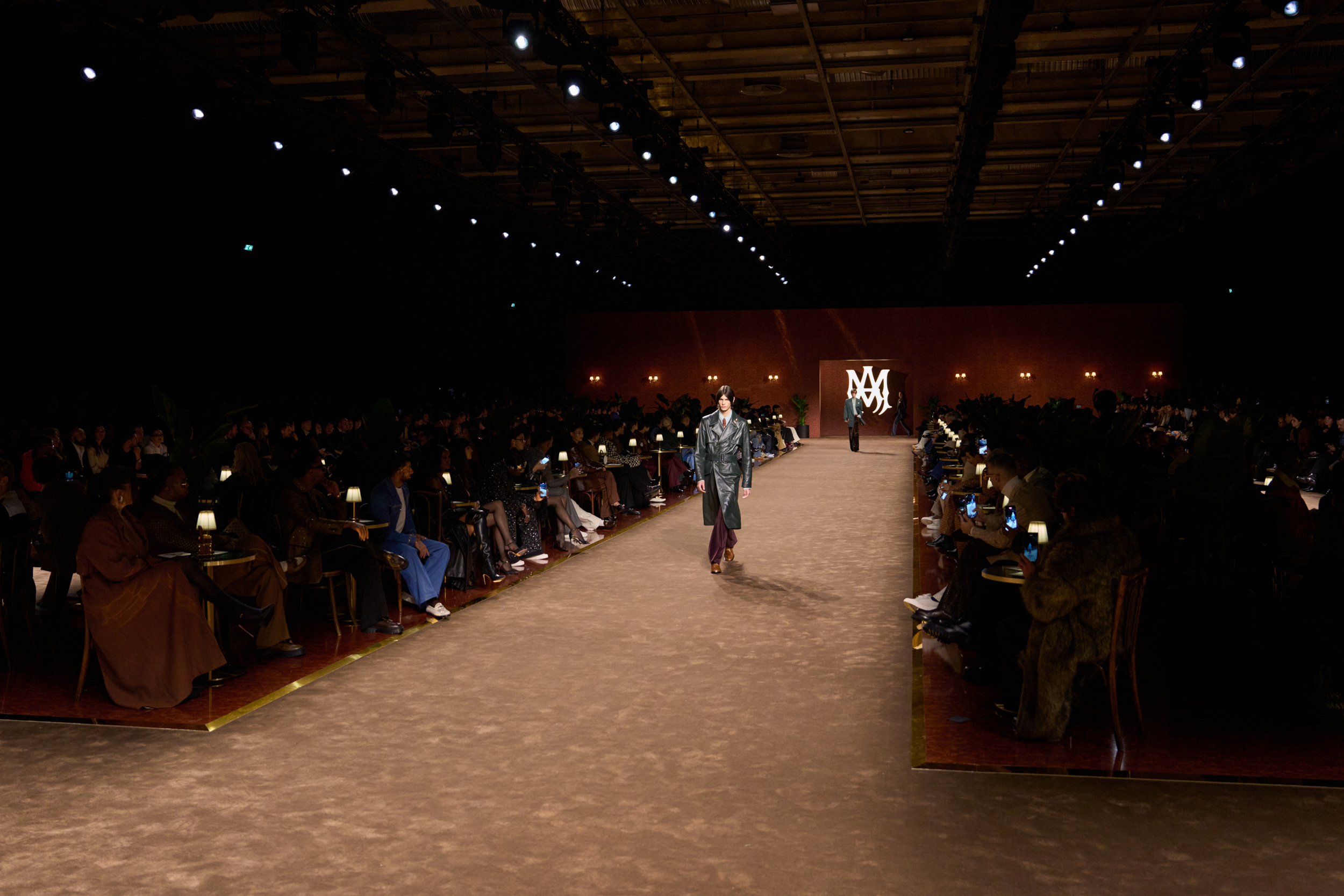 Amiri Fall 2025 Men’s Fashion Show Atmosphere