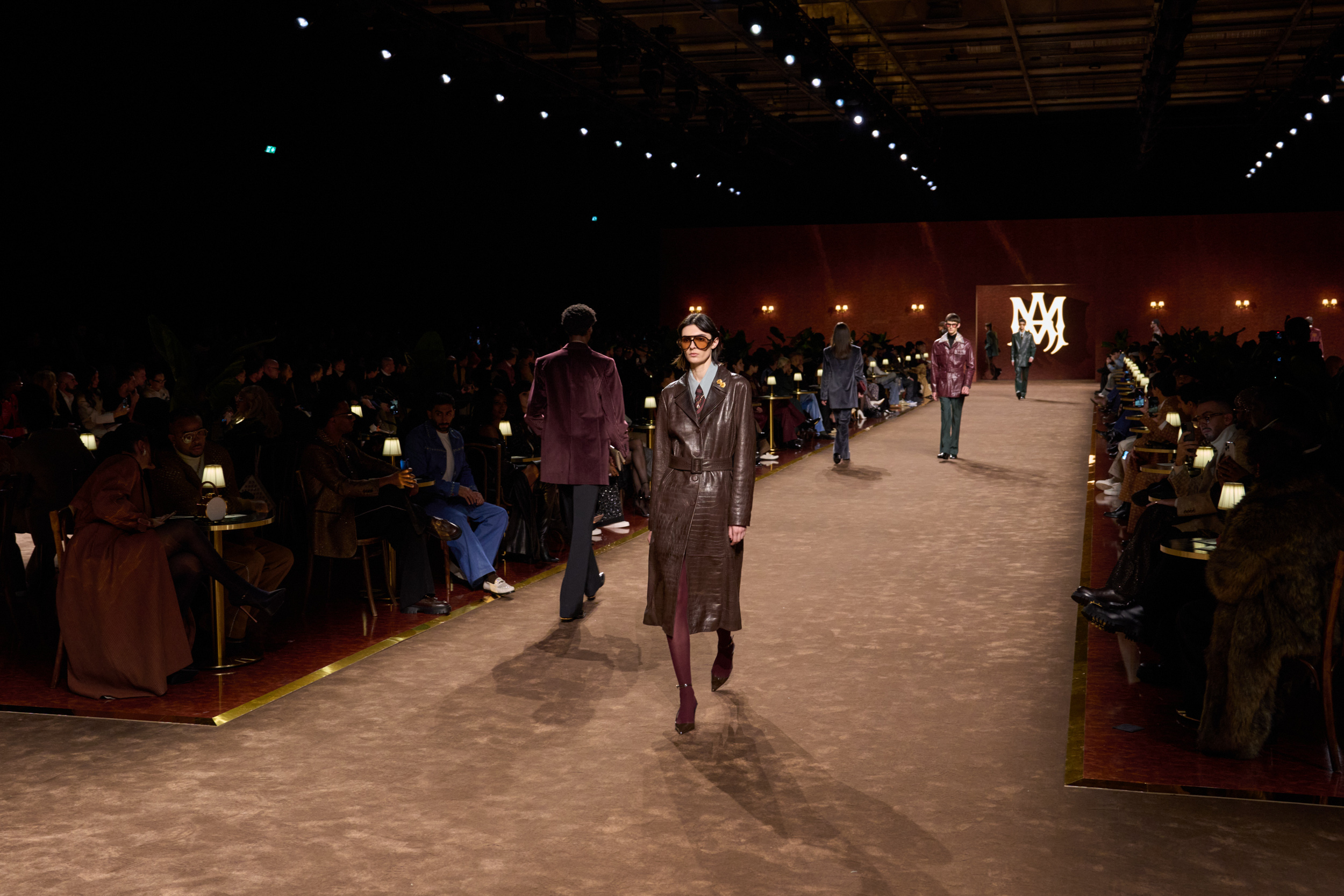 Amiri Fall 2025 Men’s Fashion Show Atmosphere